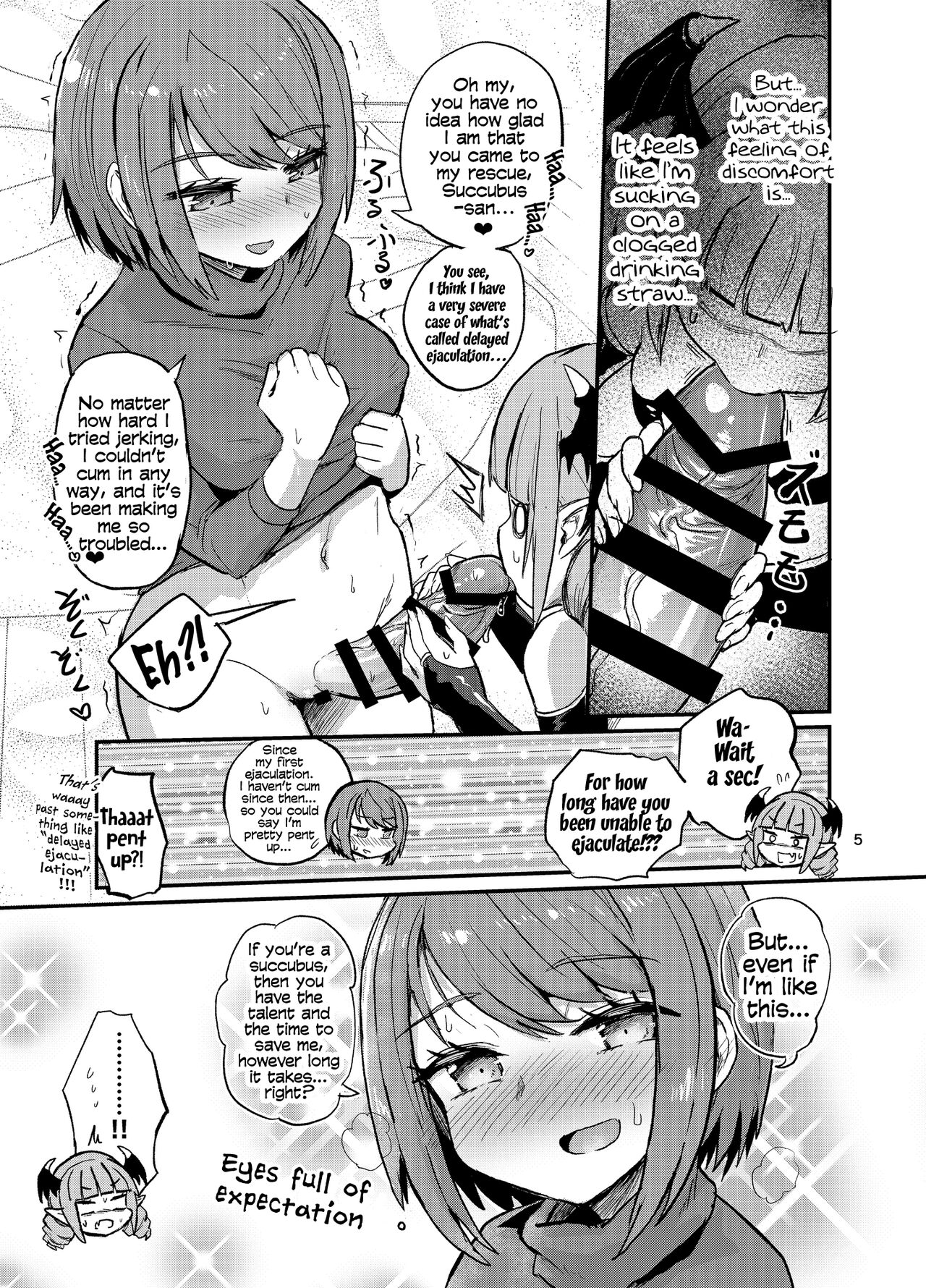 Nakanaka Ikenai Futanari Musume | The Futanari Girl Who Couldn't Cum for Ages No Matter How Hard She Tried page 5 full