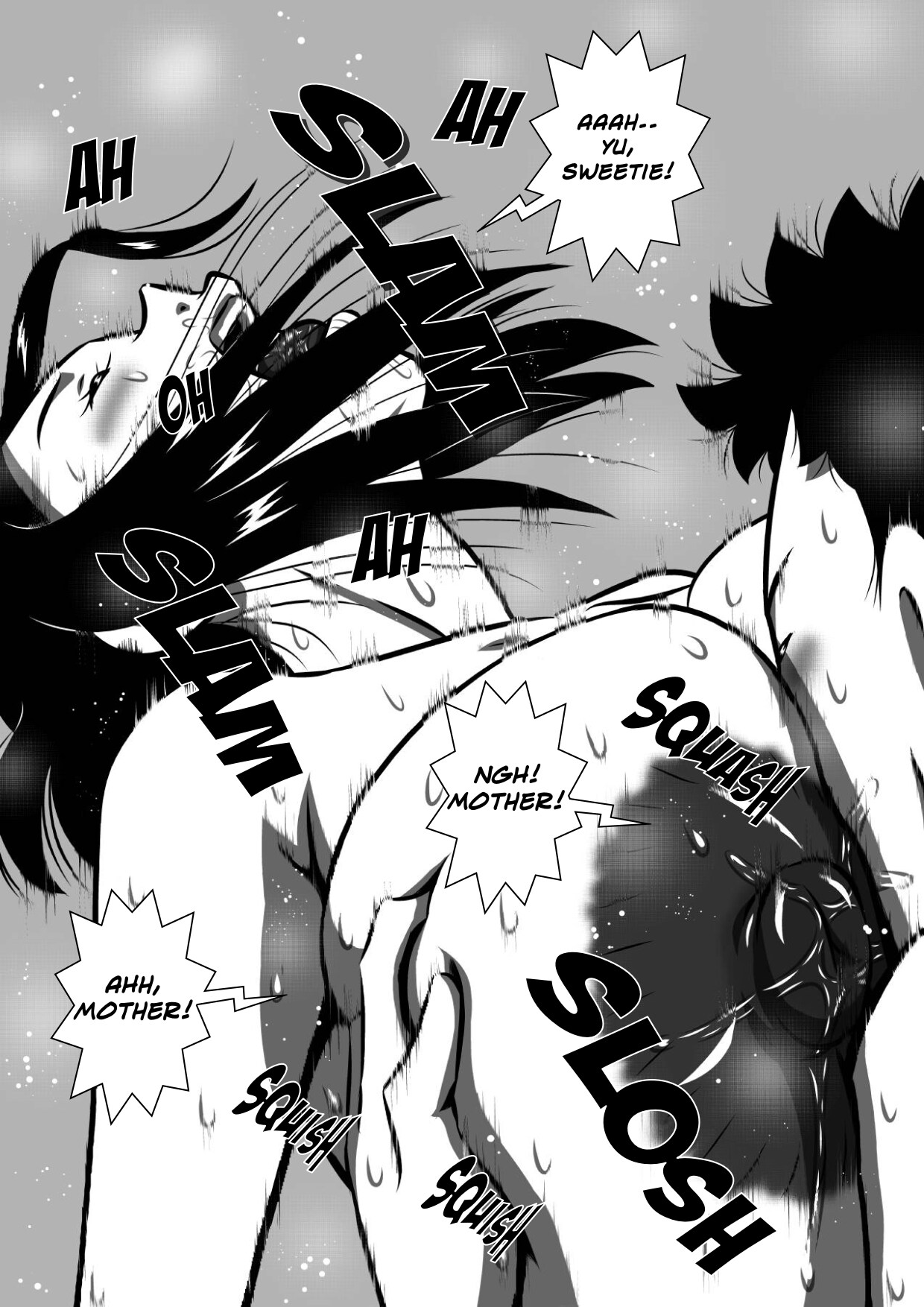 Musuko  no Kyokon  ga Okaa-san no Inbu  o Tsuranuku Hi! Hitozuma, Yoriko no Midara na Mainichi... | My Son's Big Cock Is For His Mother page 4 full