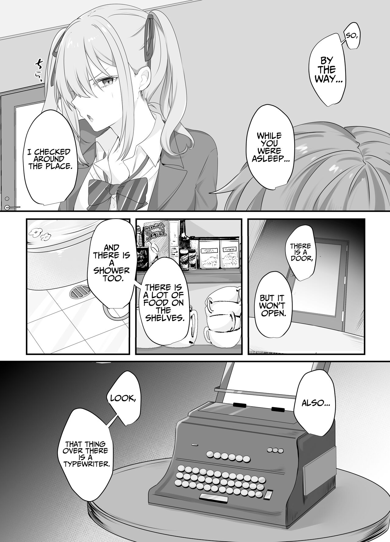 Sex Shinai to Derarenai Heya ni Naka no Warui Imouto to Tojikomerareru | Trapped in a Sex-locked Room with your Bitchy Little Sister page 5 full