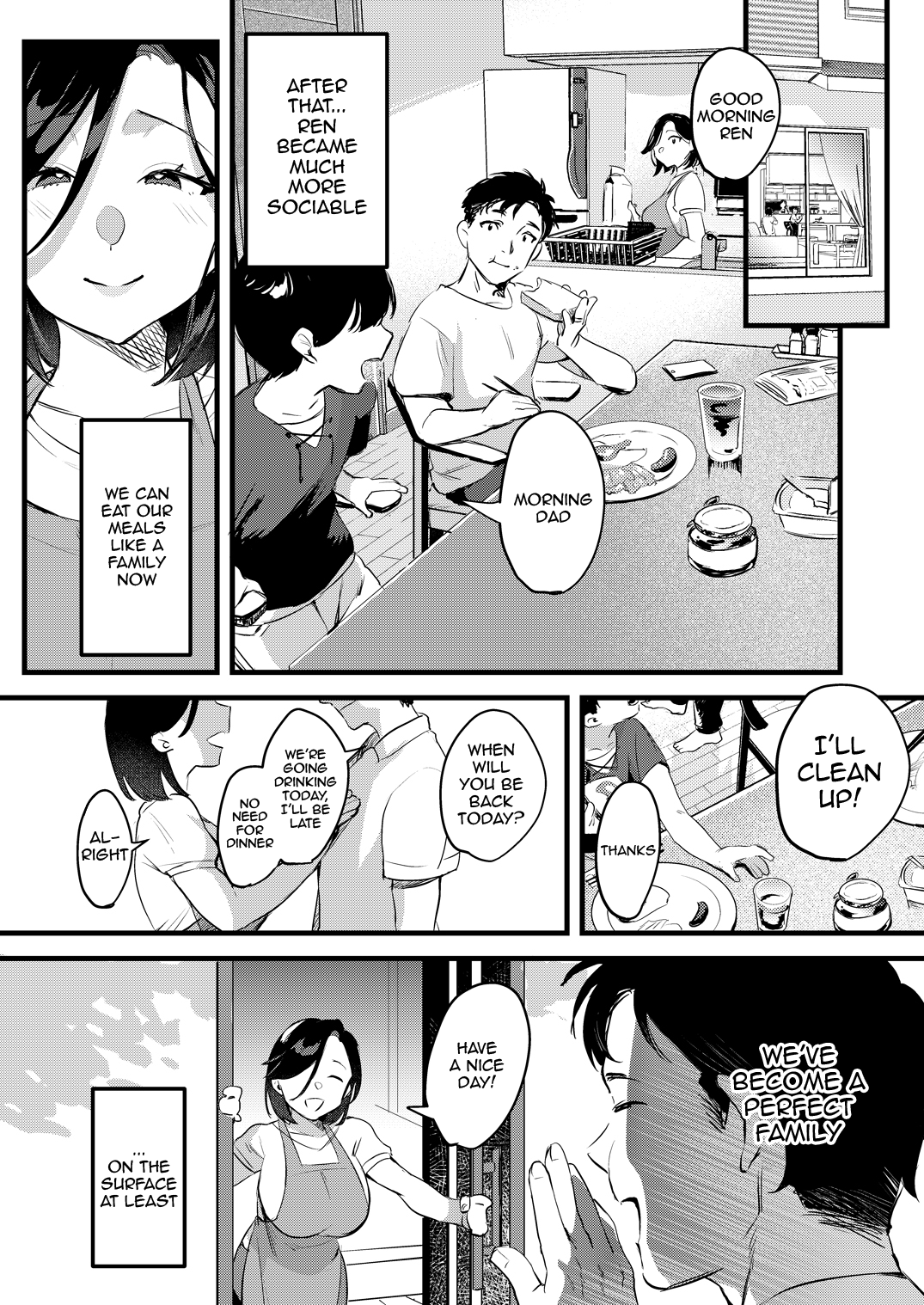 [Hatake no Oniku (Minamoto)] Batsu Ichi Ko Mochi [Digital] /  Divorced With Children [English] {Doujins.com} Hentai - Raw  64