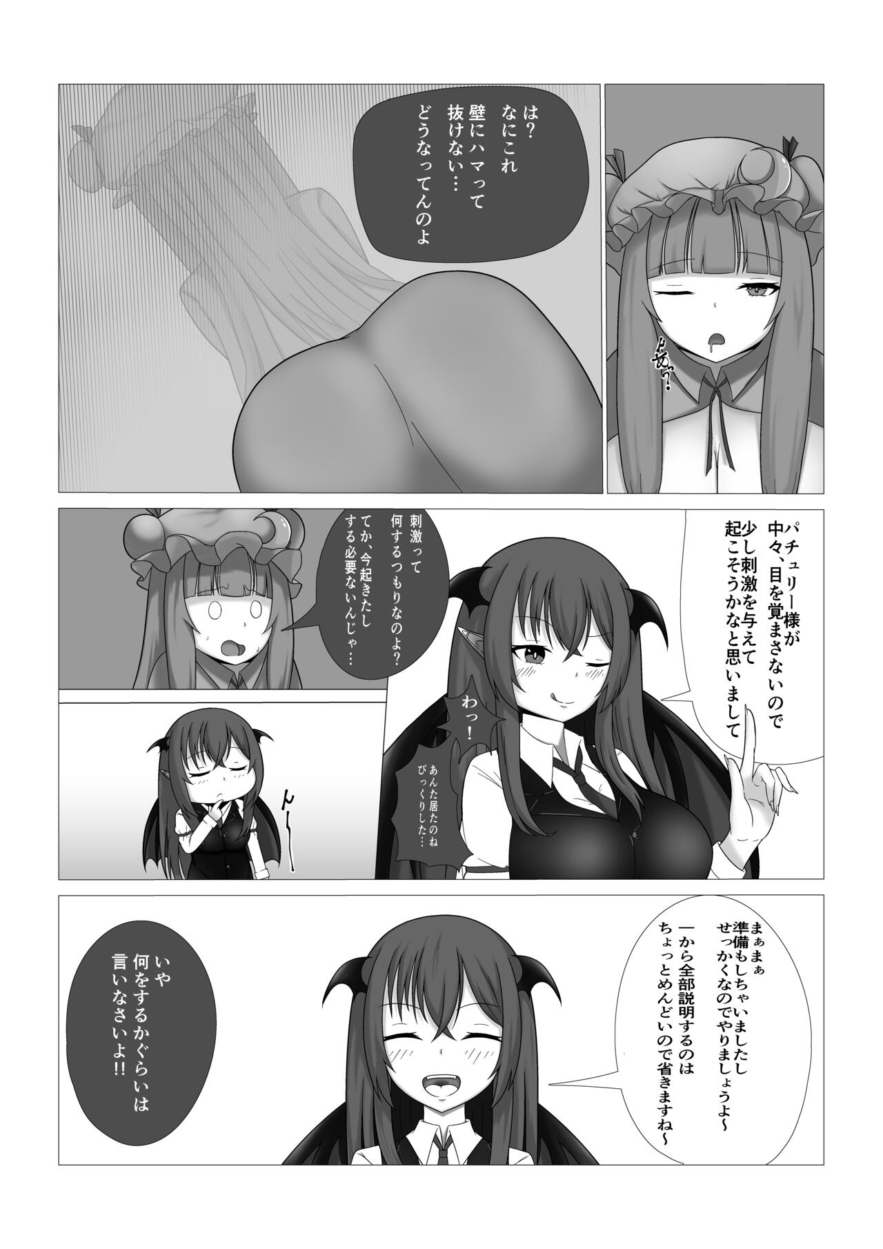 Patchouli-sama no Kabeshiri Hon page 4 full