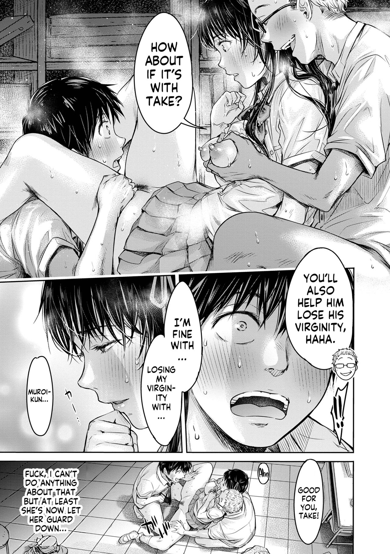 Kanojo ni Kokuhaku Suru Mae ni Tomodachi ni Nakadashi Sareta... 9 | Before I Could Confess, My Buddy Came Inside of Her... page 5 full