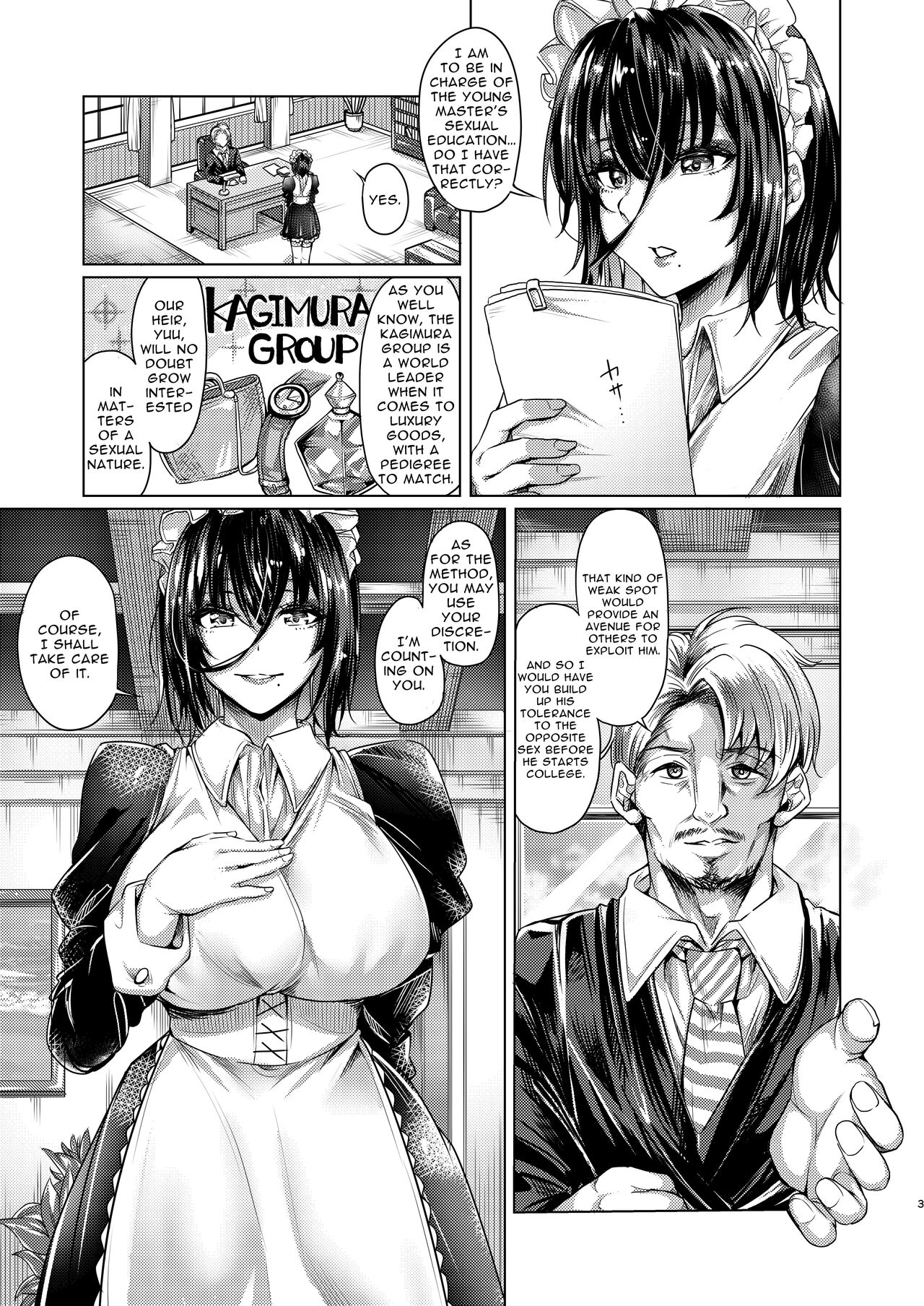 Shota to Maid. - A young boy and his maid | Shota's Maid. page 3 full