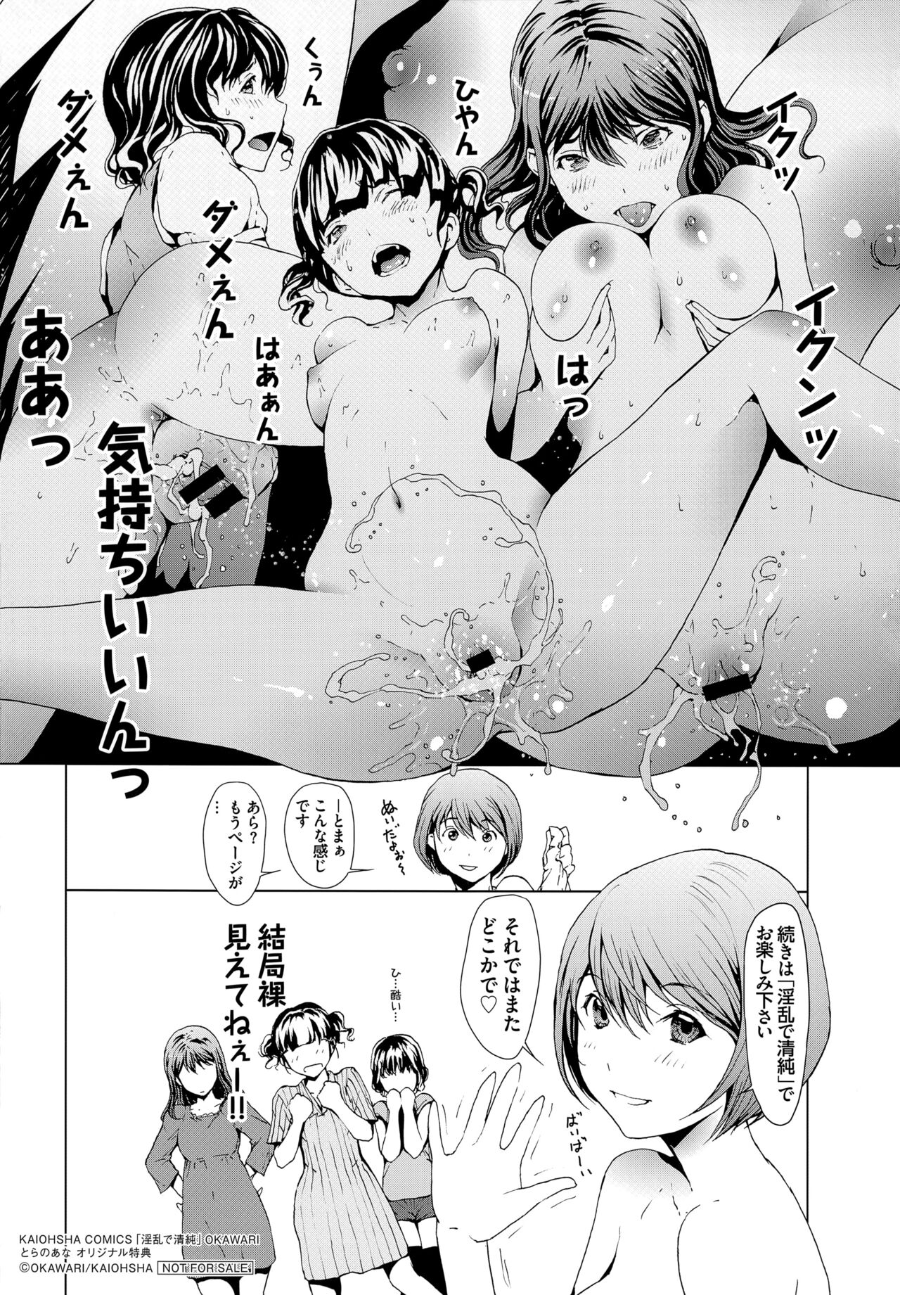 Inran de Seijun Toranoana Kounyu Tokuten 4P Leaflet Nozoki Danchi Bangaihen Kashikoi Hito page 4 full
