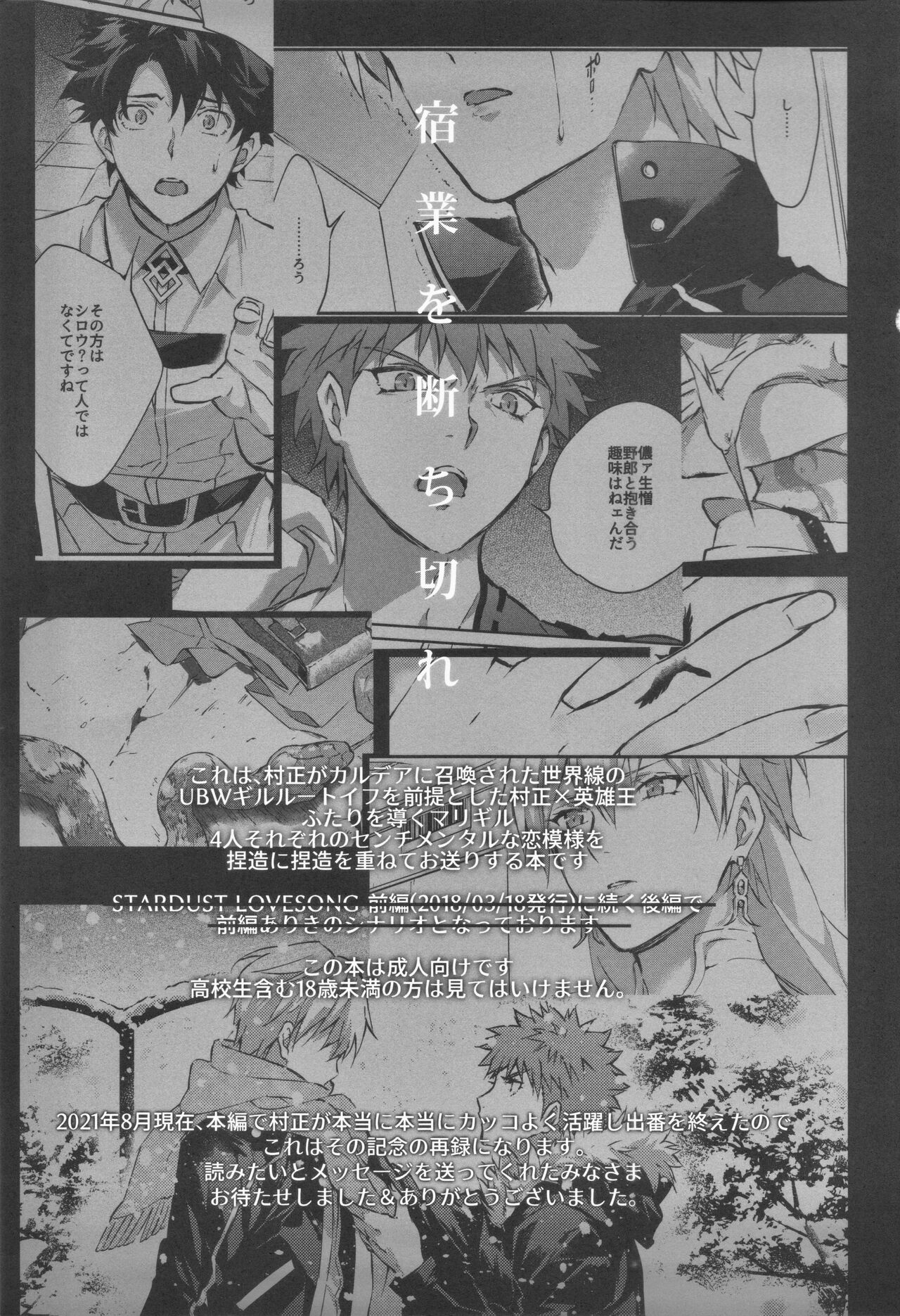STARDUST LOVESONG Jou + Ge Sairoku page 3 full