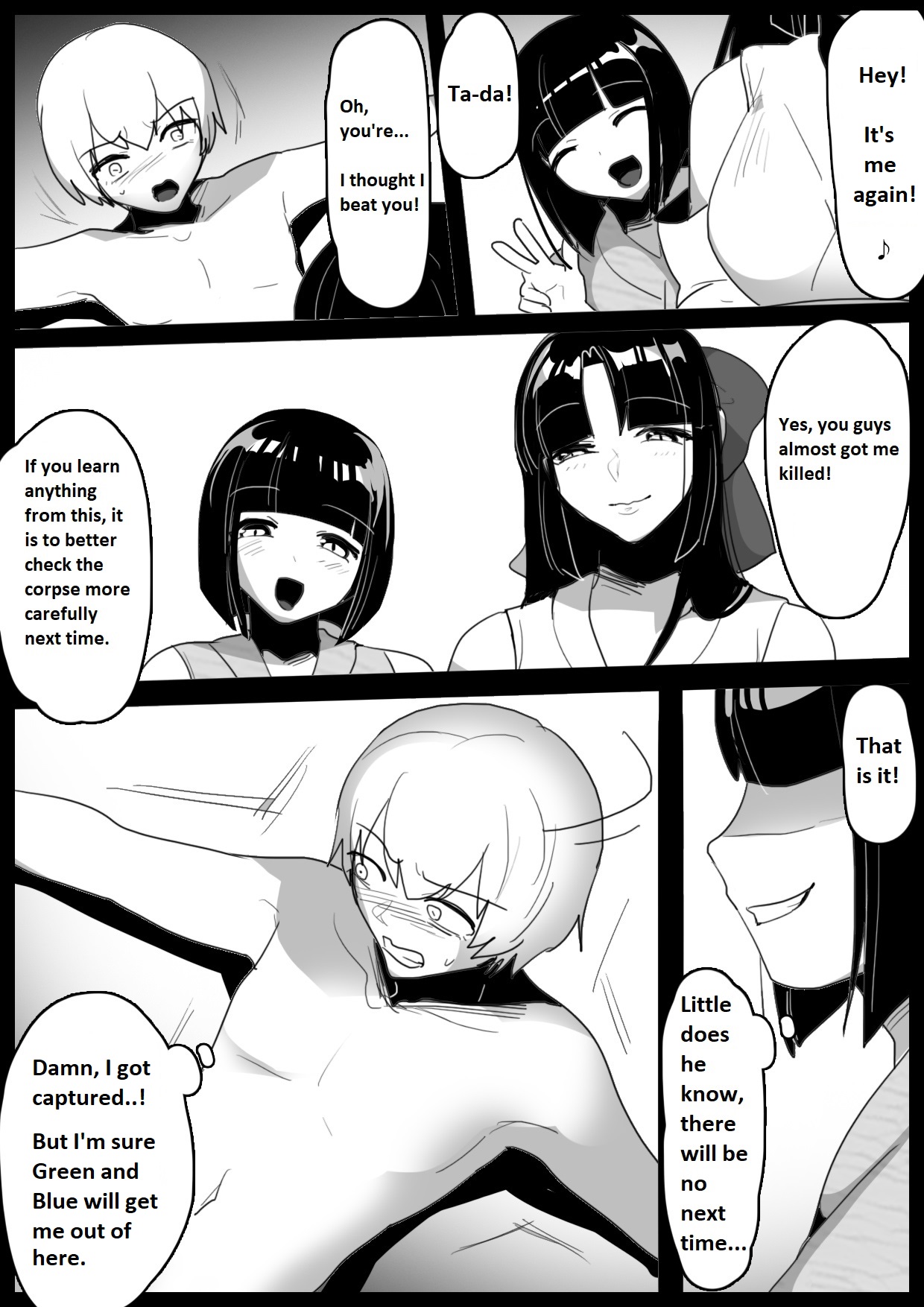 Hero Shounen-tachi ga Kaijin ni Jinkaku Shasei Saserare Jinsei Shuuryou Shite Condom ni Fuuin Sareru Ohanashi page 5 full