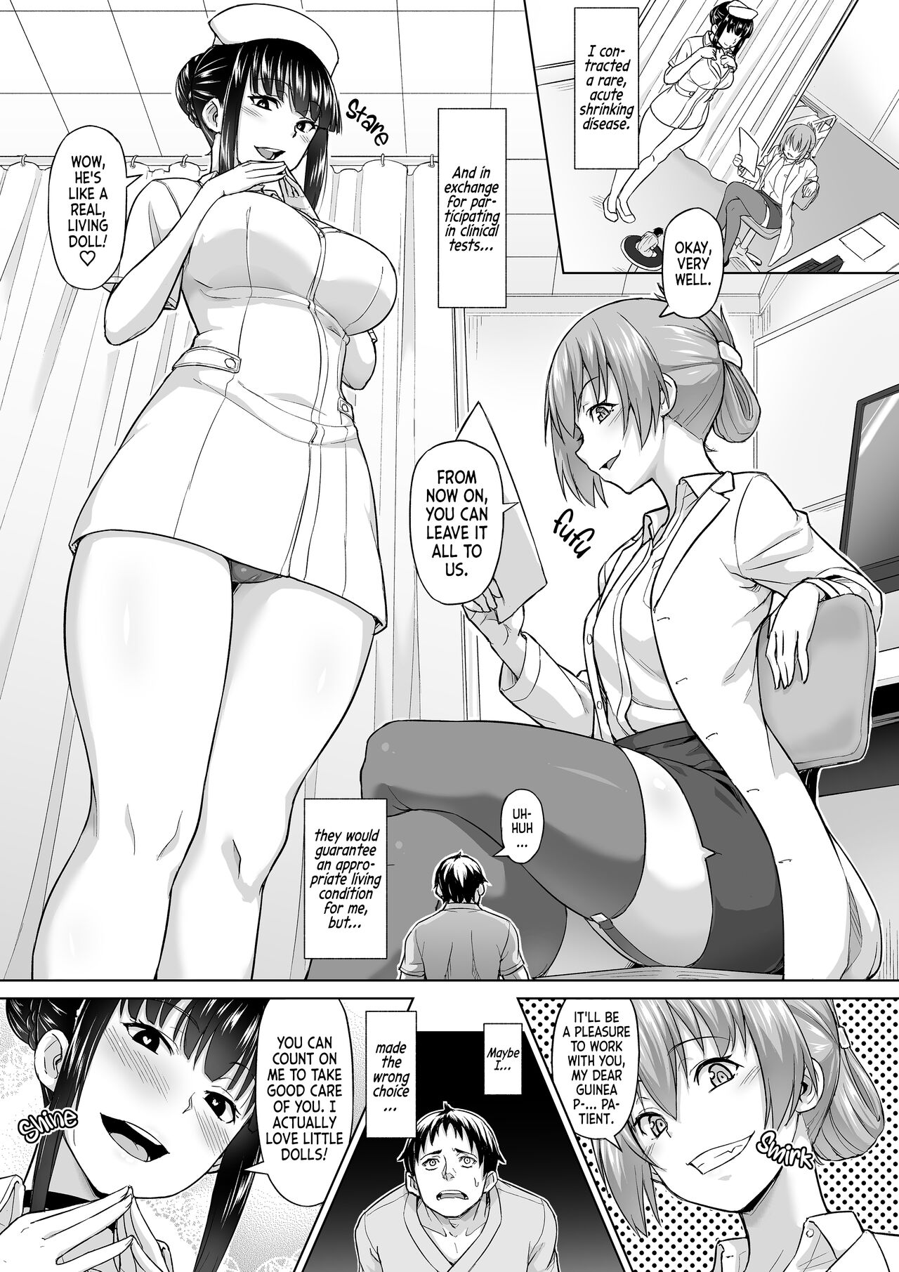 Shukushou Byoutou 24-ji | Shrinking Disease Ward 24-hours page 1 full