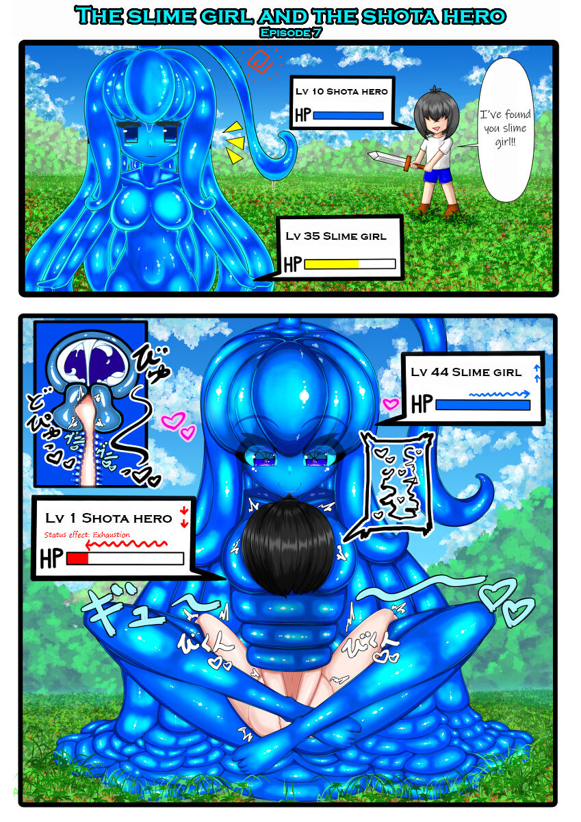 The Slime girl and the Shota hero page 7 full