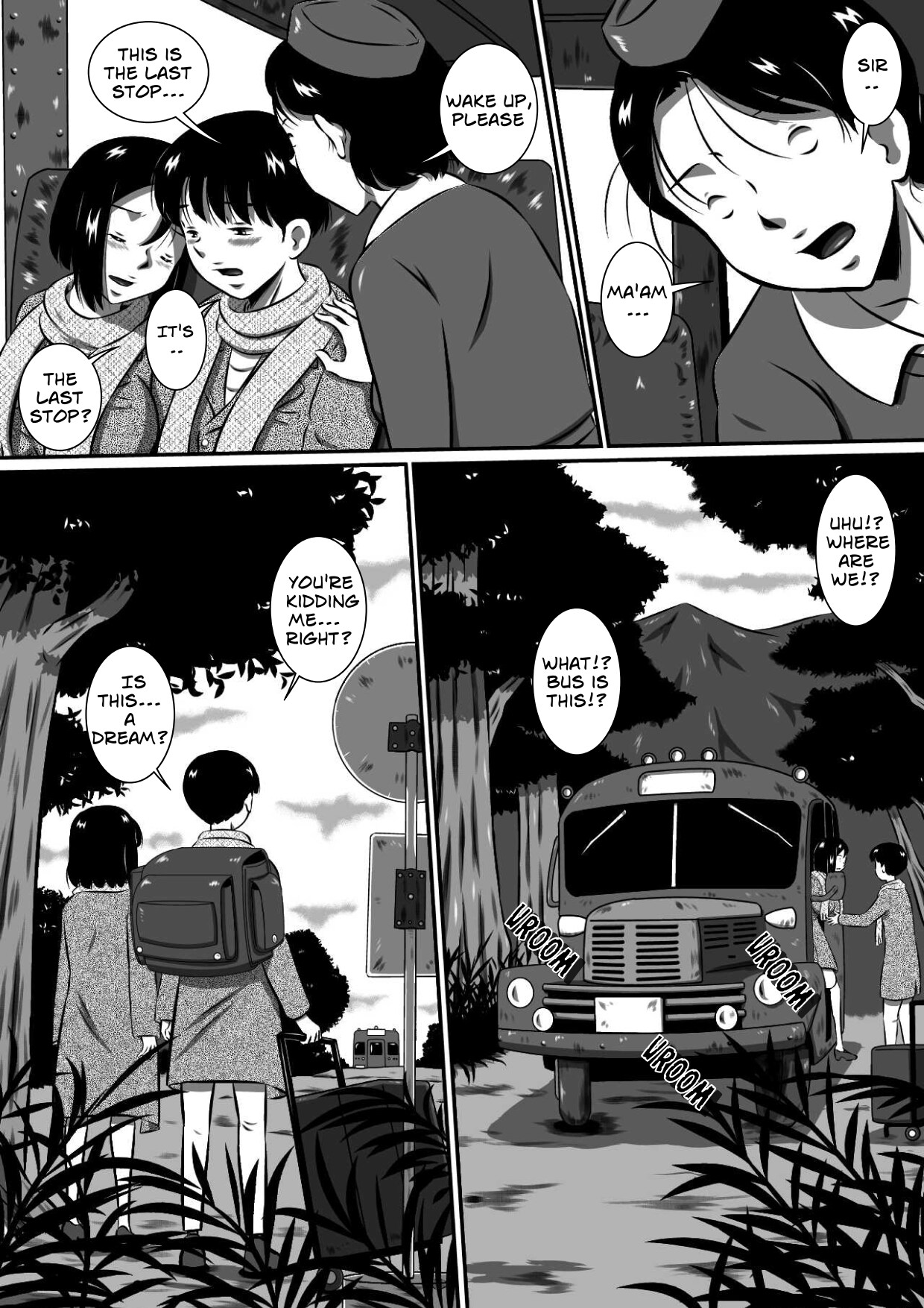 Oyako Futari no Touhikou! Mayoikonda Kakurezato de Asa kara Ban made Sex Zanmai! | A Forbidden Getaway For Two page 5 full