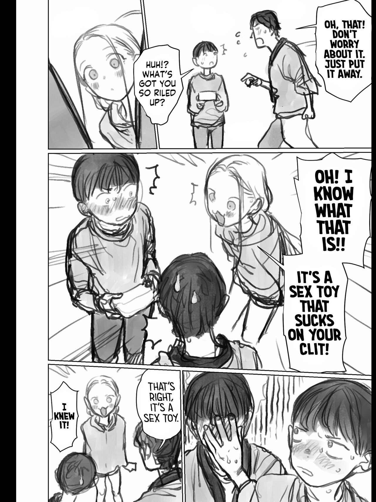 Kuri Kyuuin Omocha to Sasha-chan.| Using a Suction Vibe with Sasha-chan. page 2 full