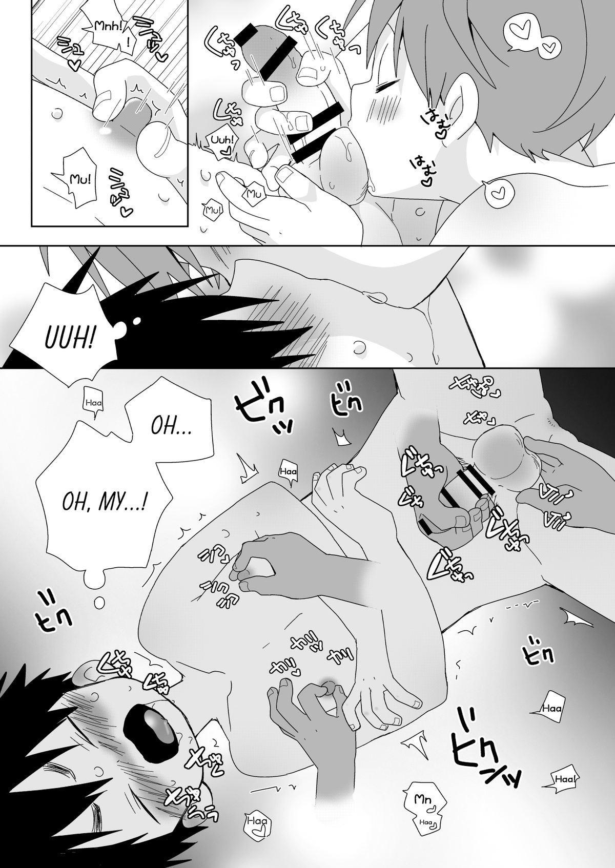 Yakumo-Senpai to Yuusuke-kun Inmu Hen! | Yakumo & Yusuke Explicit version! page 10 full