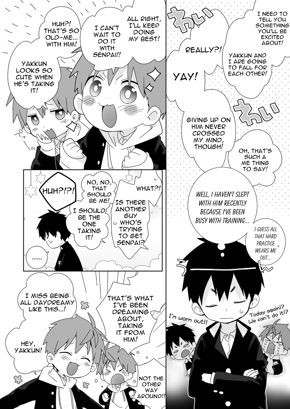 Yakumo-Senpai to Yuusuke-kun Inmu Hen! | Yakumo & Yusuke Explicit version! page 5 full