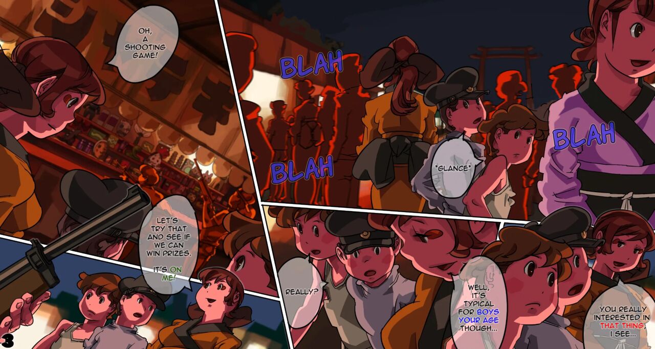 Shounen ga Ennichi de Nazo no Onee-san to Sex | Boys who meet mysterious lady and have sex with her during a festival page 3 full