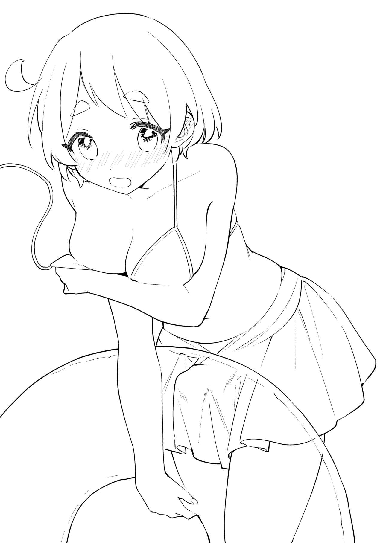 Futanari Kanojo no Mizugi ni Komara Sareru Kai page 2 full