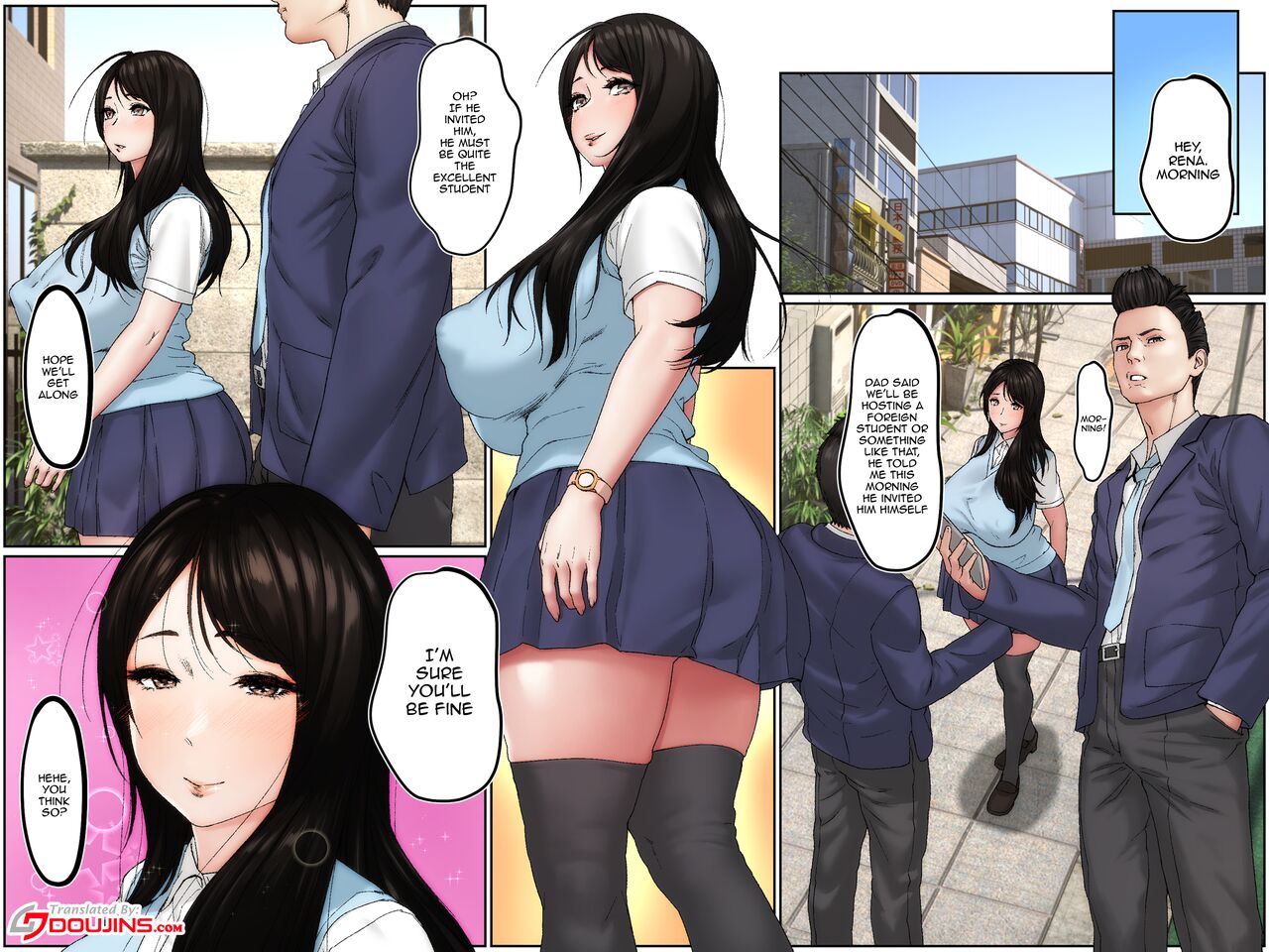 Gaikokujin Ryuugakusei ni Netorareru Kanojo | She's Stolen Away By A Foreign Exchange Student page 5 full