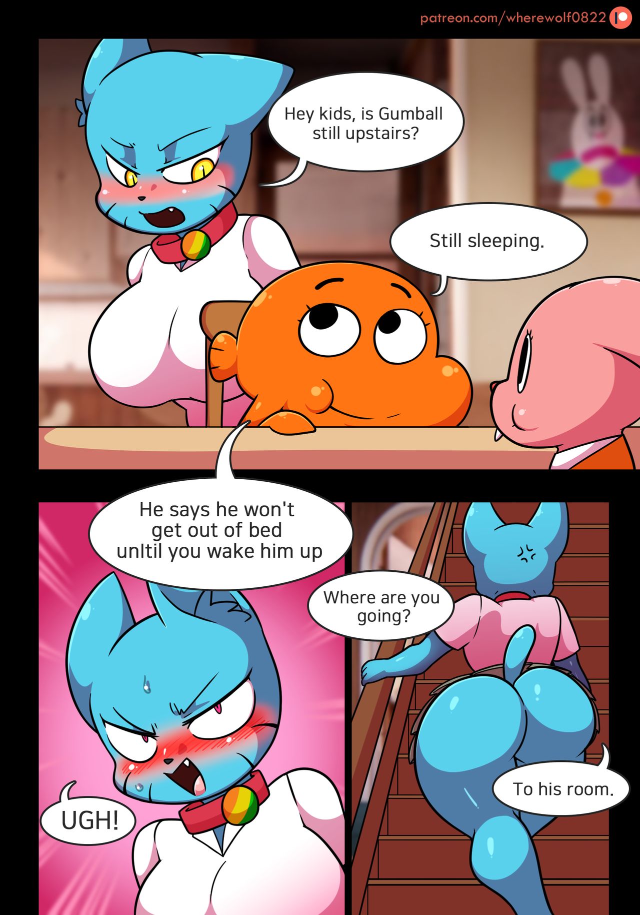 [WhereWolf] Lusting World of Nicole 1-8 [ENG] Hentai - Raw