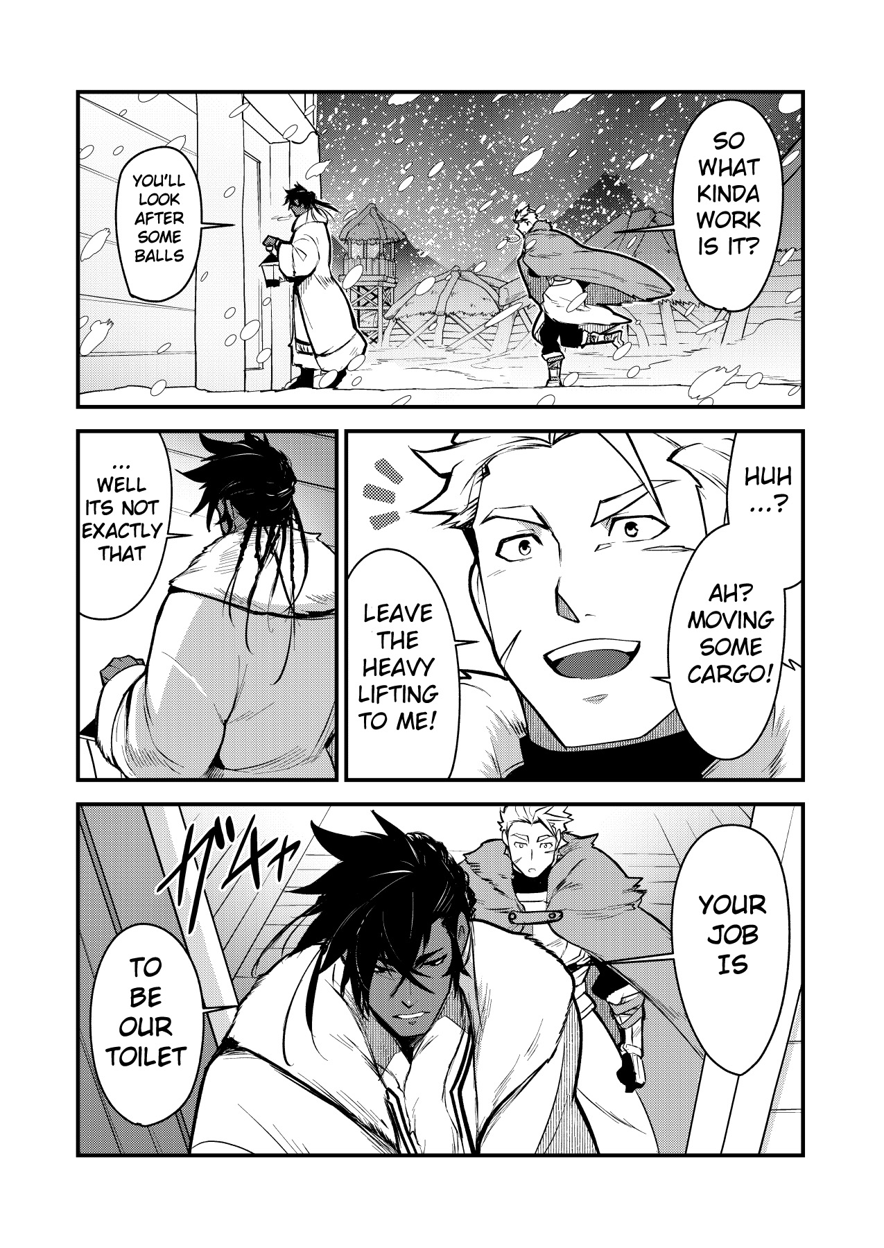 Kurotetsu no Yado Seidorei e to Otsu Kenshi | The Black Iron Inn: A Story of a Swordsman Who Becomes a Sex Slave page 8 full