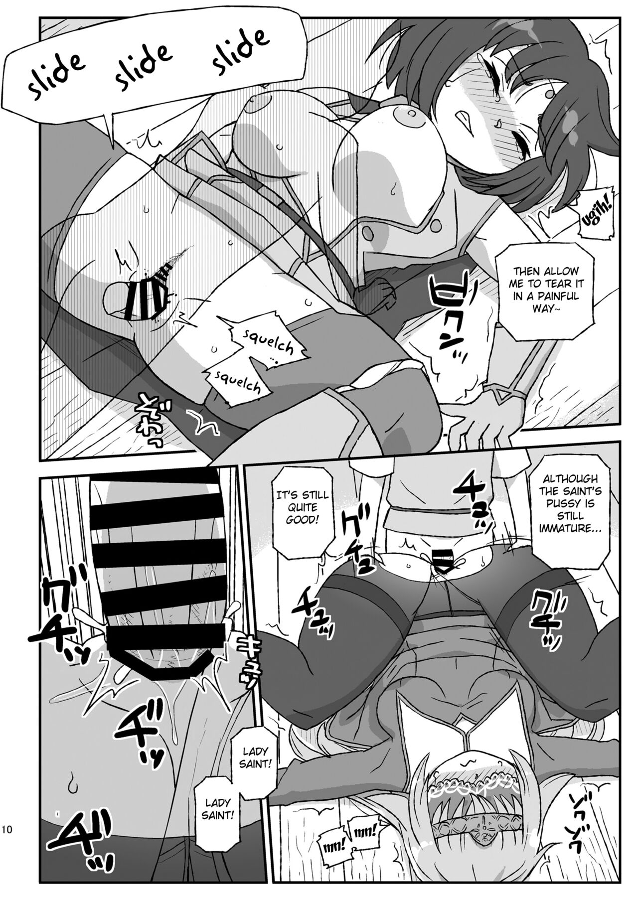 Onna Boukensha o Suimin Suru Kuso Yado ~Soushitsu! Seijo to Kenja~ page 10 full