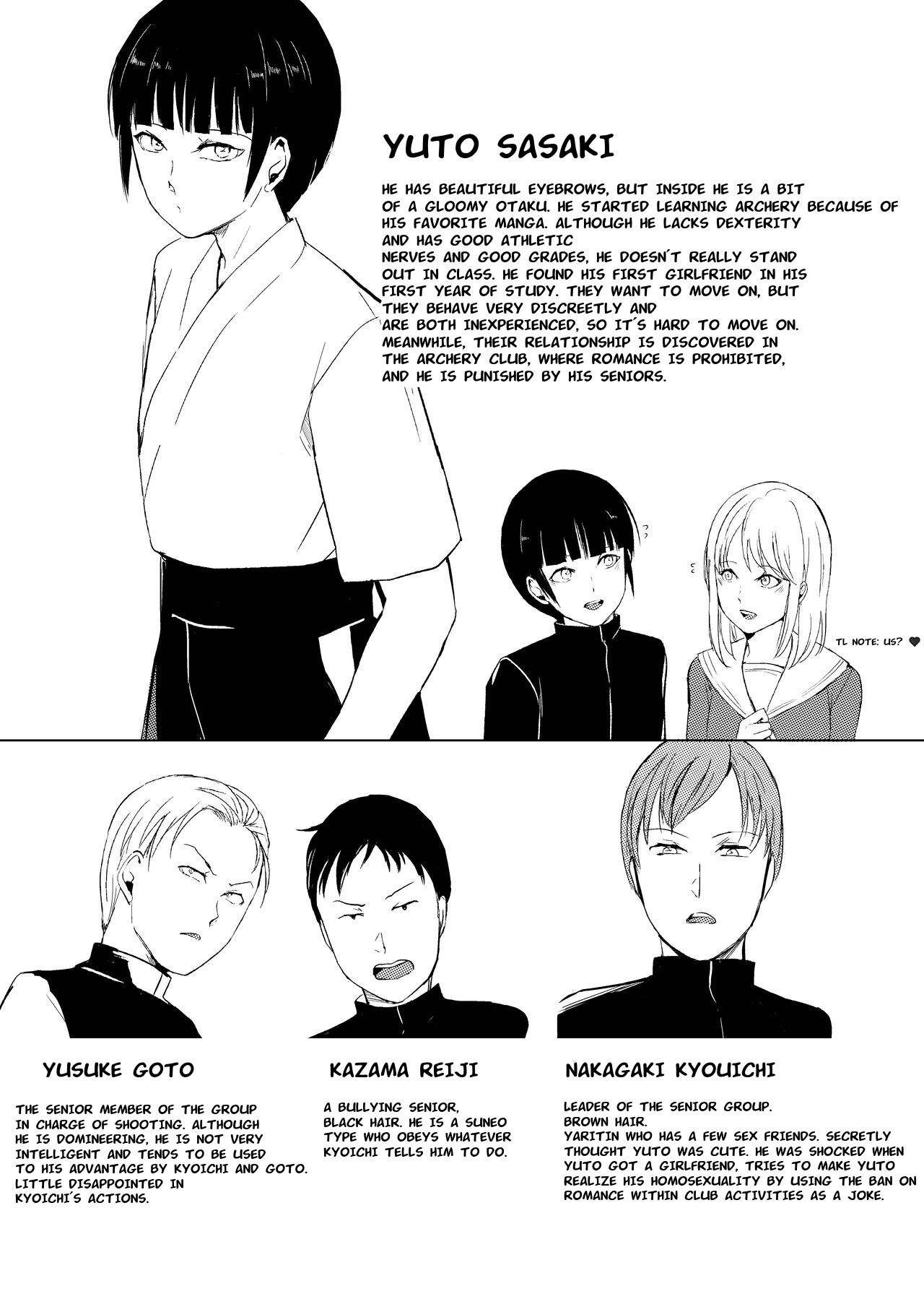 Kyuudou Danshi x Mesu Ochi Choukyou Senpai ni Naisho de Kanojo Tsukuttara Seisai Rape saremashita page 2 full