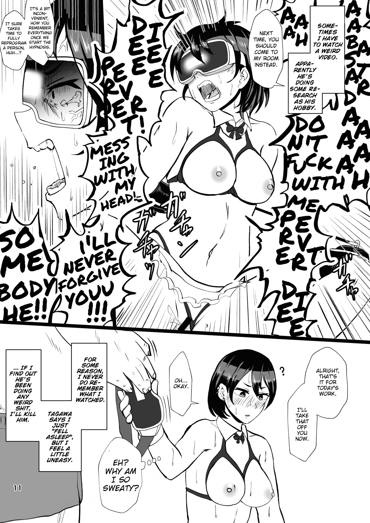 "Papakatsu nante Doukashiteru" Joshi no Kenjitsu na Semen Tissue Arbeit  | The "Sugar Daddy Stuff Is Disgusting" Girl's Semen Disposal Part Time Job page 10 full