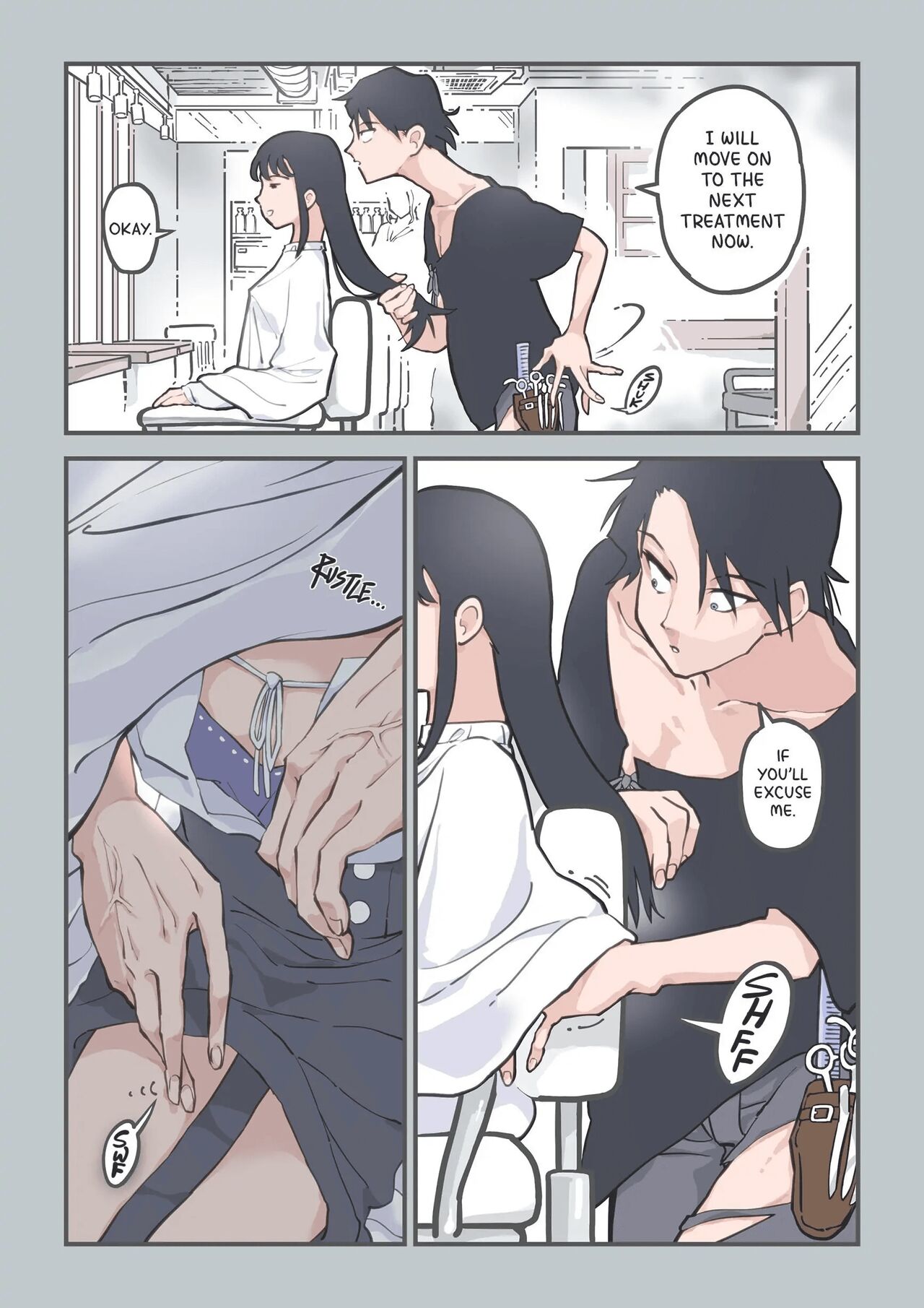 Kokotte Hair Salon desu yo ne!? | This is a Hair Salon, Right?! page 10 full