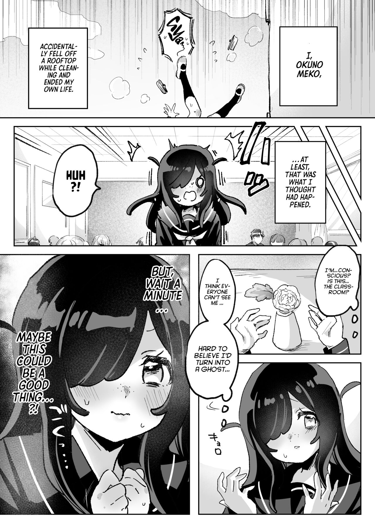 Hentai Seito ni Toritsukarete Shinu made Love Love Ecchi | Haunted by My Perverted Student As We Made Love to Death page 4 full
