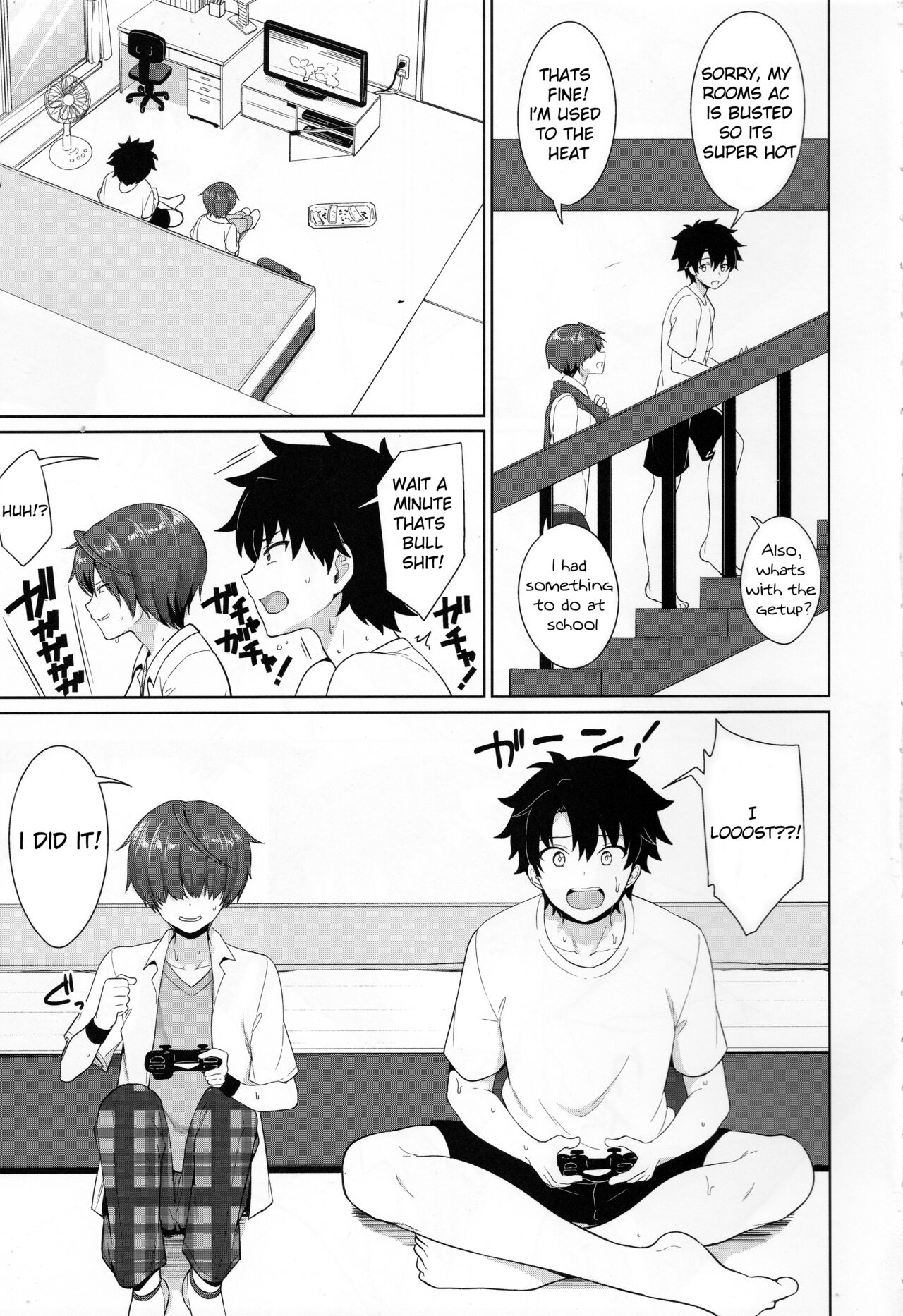 Natsu, Asedaku no Kouhai to | Summer With My Sweat Soaked Kouhai page 3 full