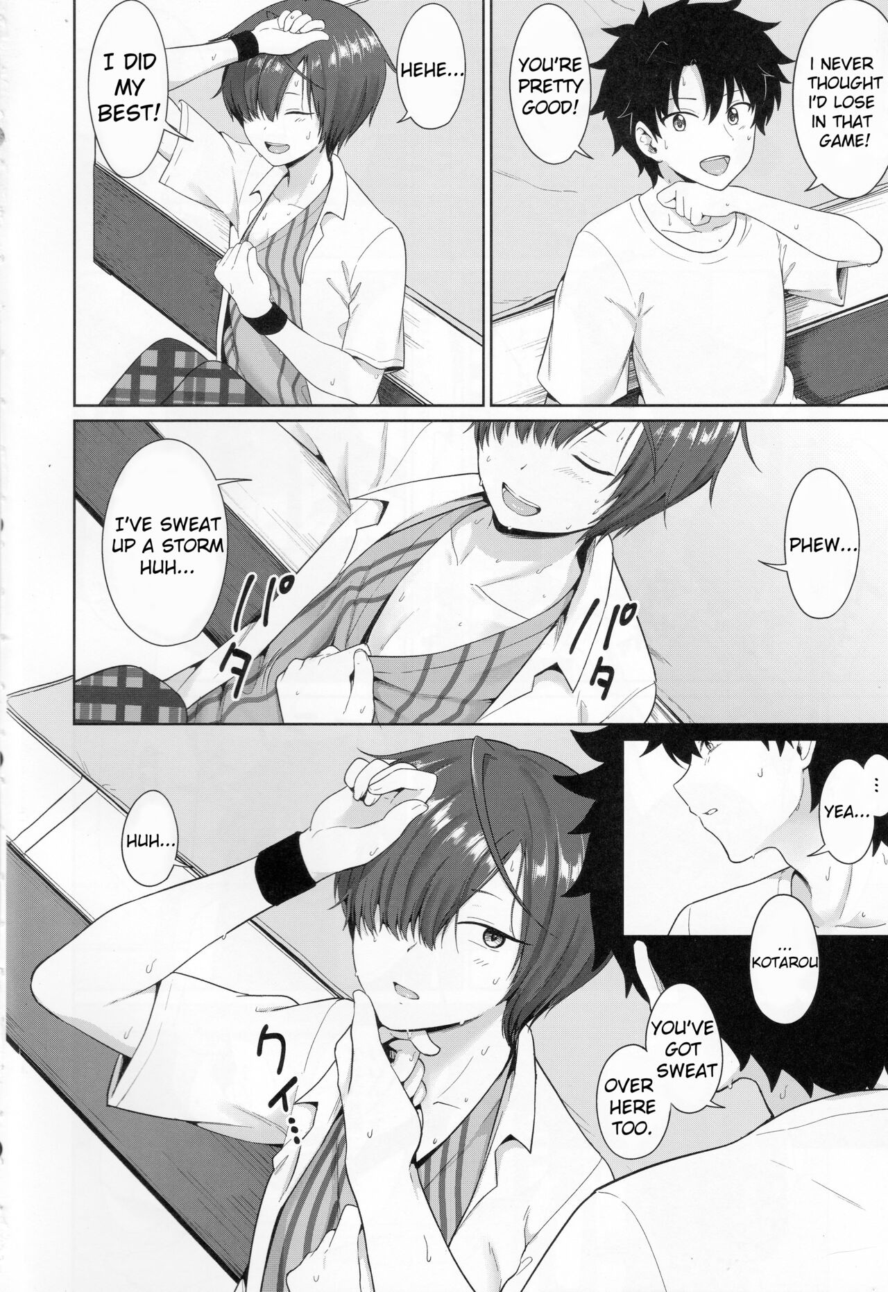 Natsu, Asedaku no Kouhai to | Summer With My Sweat Soaked Kouhai page 4 full