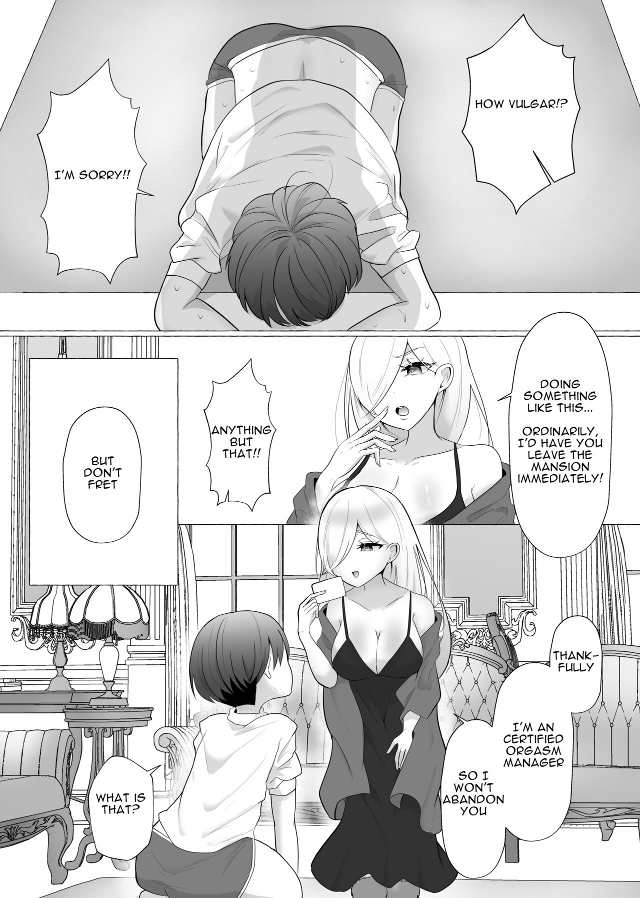 Kounin Shasei Kanrishi Ch. 20XX00184 Secchuu Sasame | Official Orgasm Manager Number 20XX00184, Yukinaka Sasame page 9 full