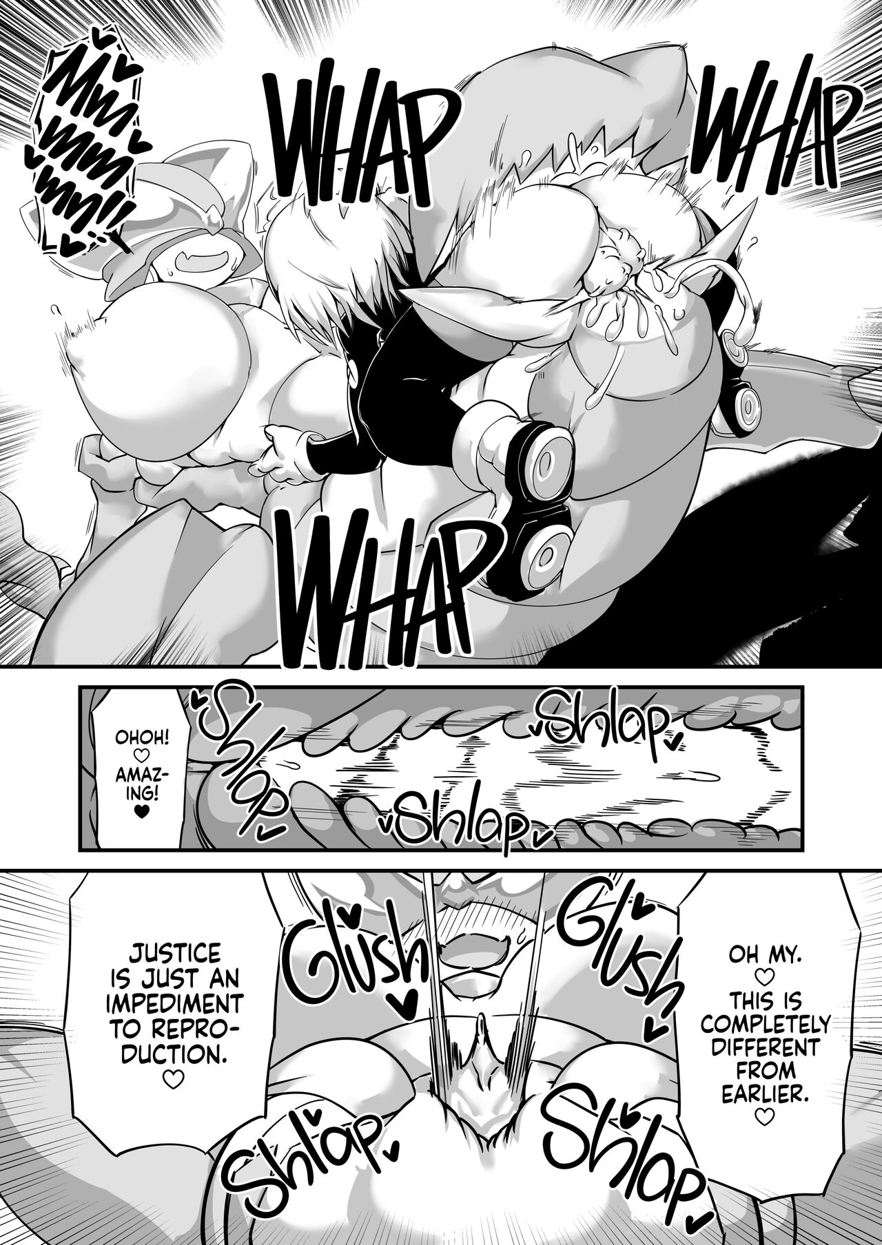 Hero Haiboku!? Kamakiri Kaijin no Wana!! |The Hero Fails!? The Mantis Monster’s Trap! page 10 full