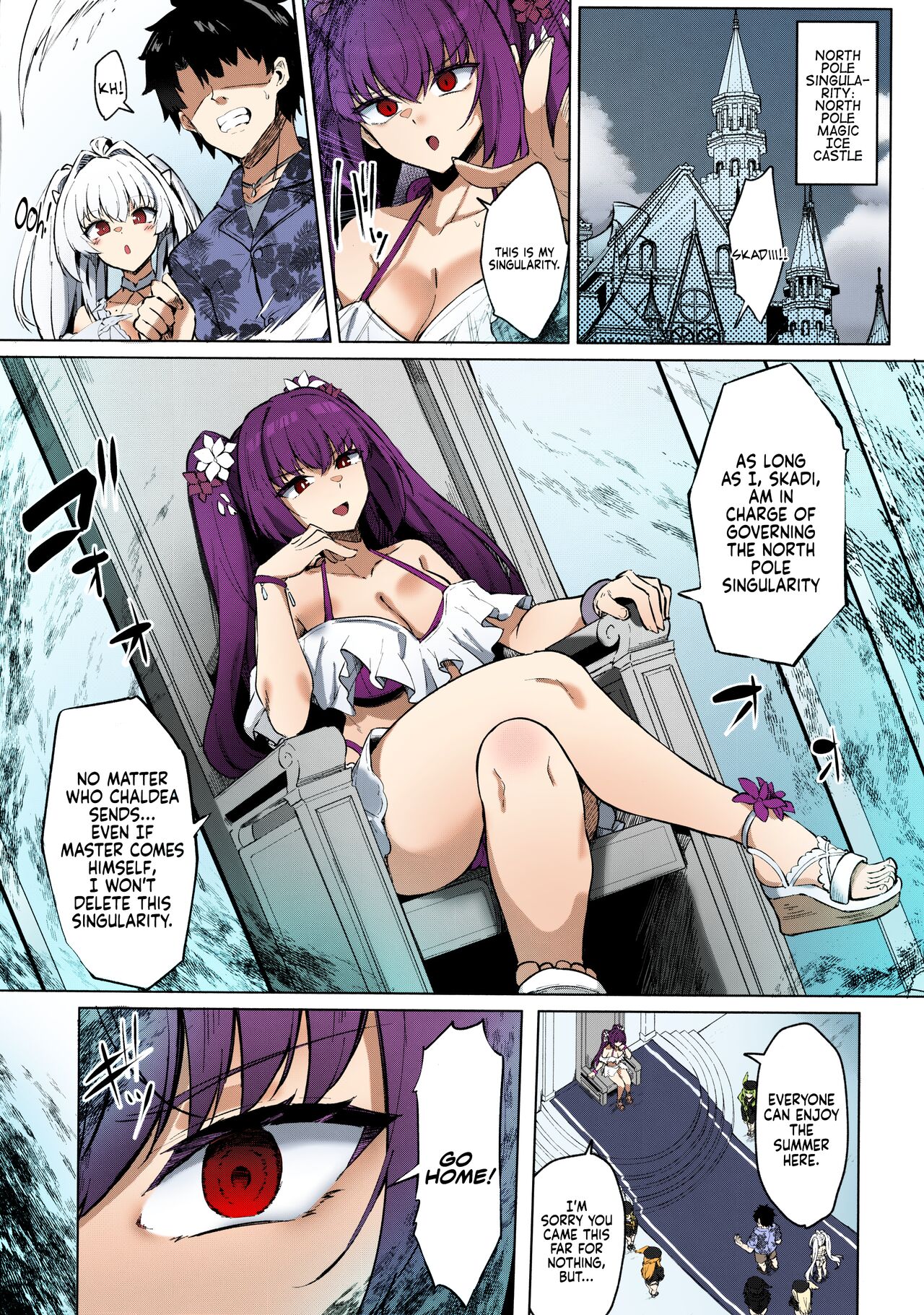 Manatsu no Chaldea Summer Vacation Hanayome Skadi ni Maryoku Kyoukyuu Shite Kekkon Suru Hon page 5 full