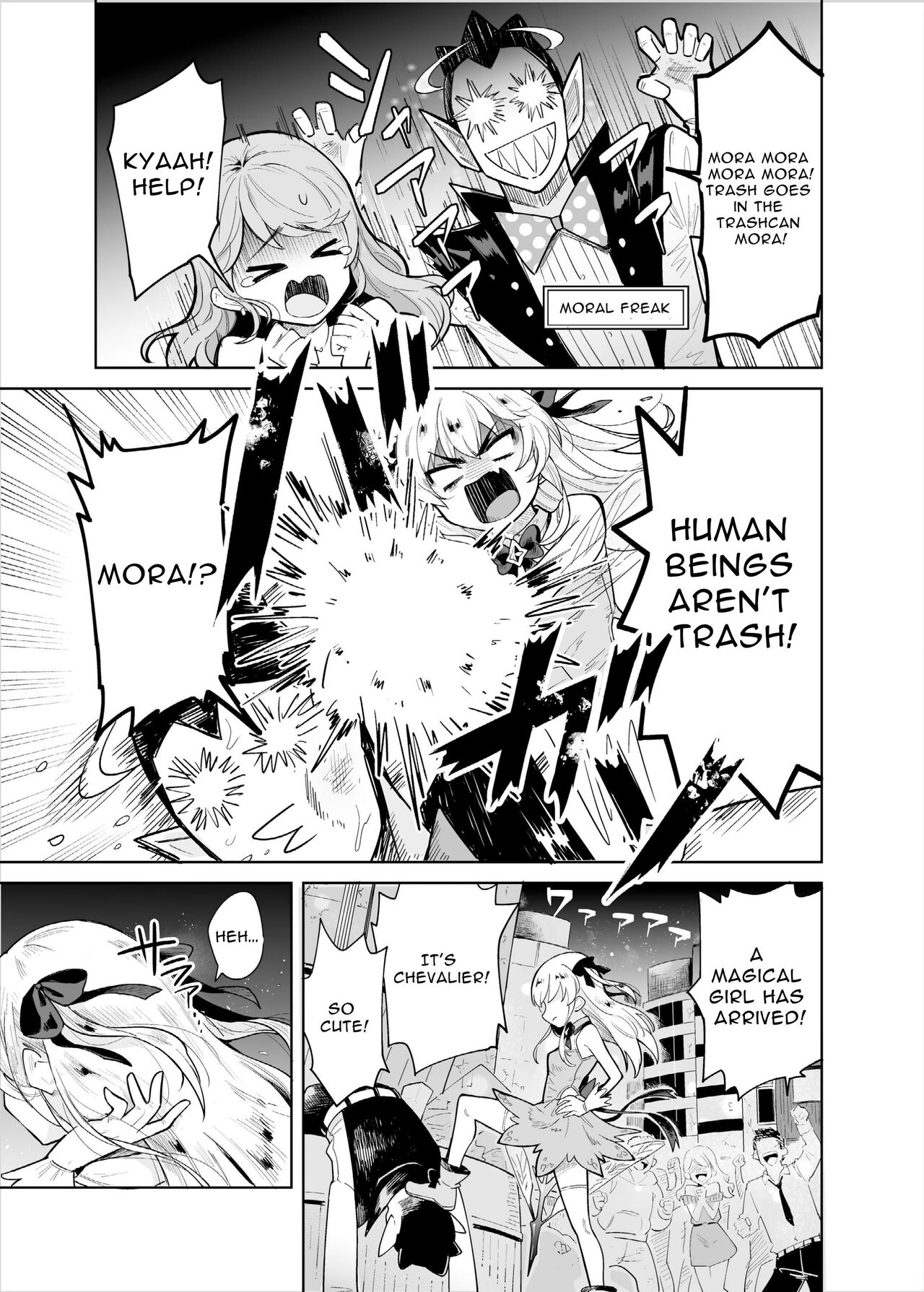 TS Mahou Shoujo Chevalier-chan no Omanko wa Zenritsusen ga Nokotte iru kara Kitsukute Binkan tte Maji desu ka!? page 2 full