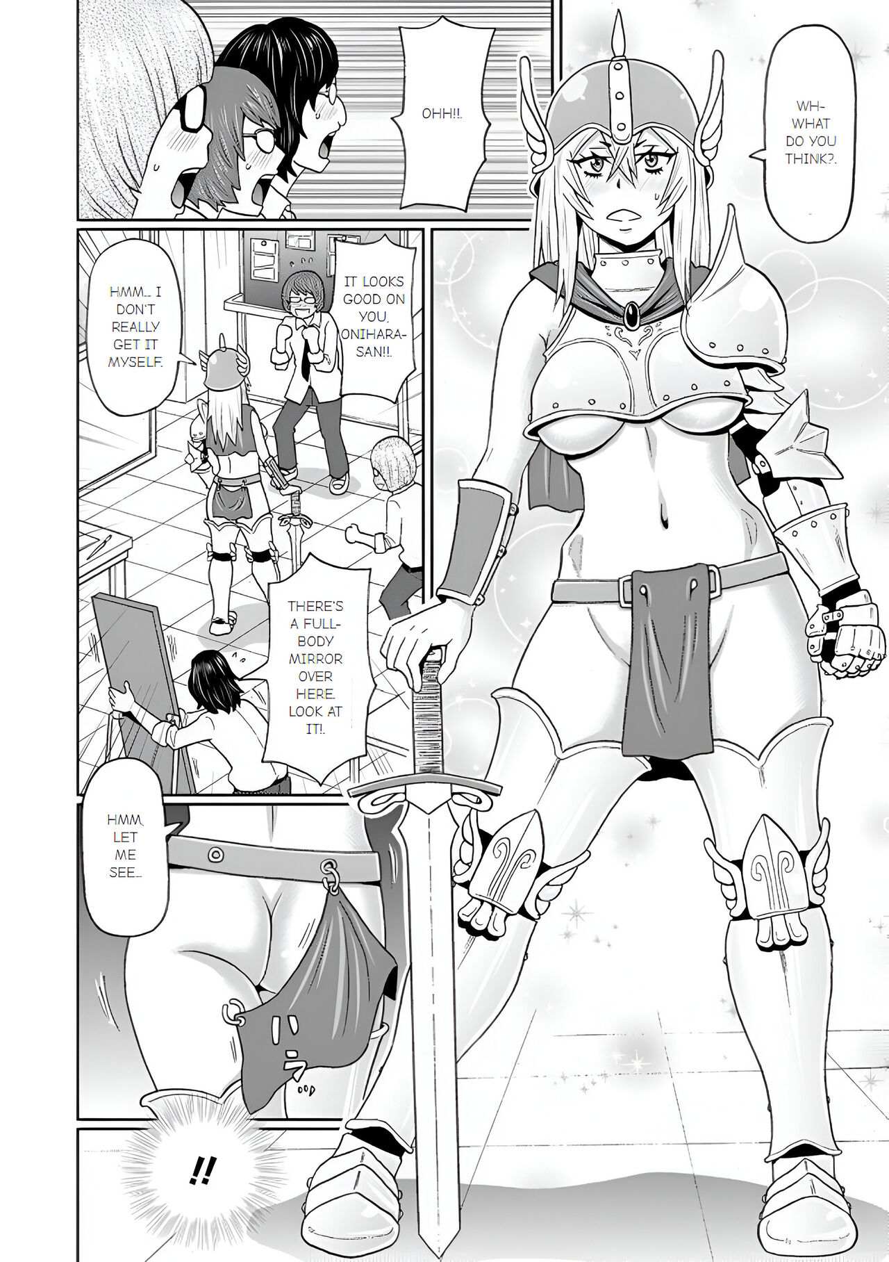Cosplay Yankee Onihara-san | Full Hole! Trust Maiden Ch. 4 page 4 full