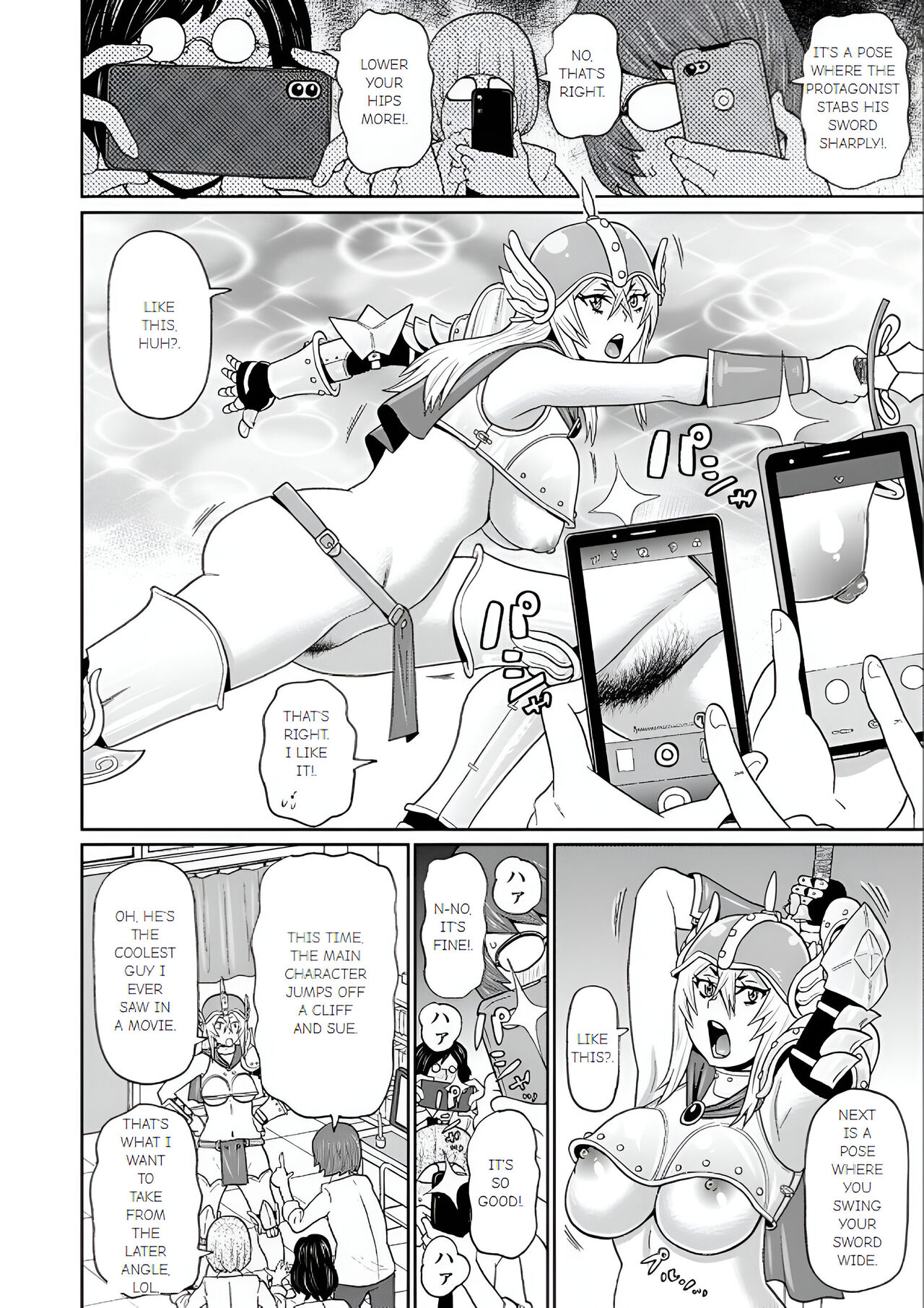 Cosplay Yankee Onihara-san | Full Hole! Trust Maiden Ch. 4 page 6 full
