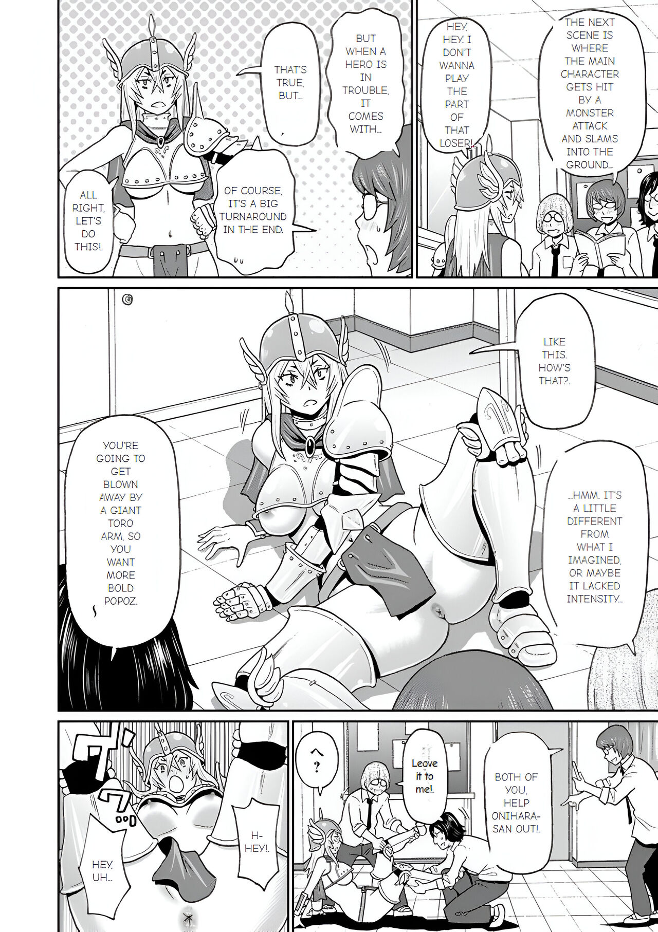 Cosplay Yankee Onihara-san | Full Hole! Trust Maiden Ch. 4 page 8 full