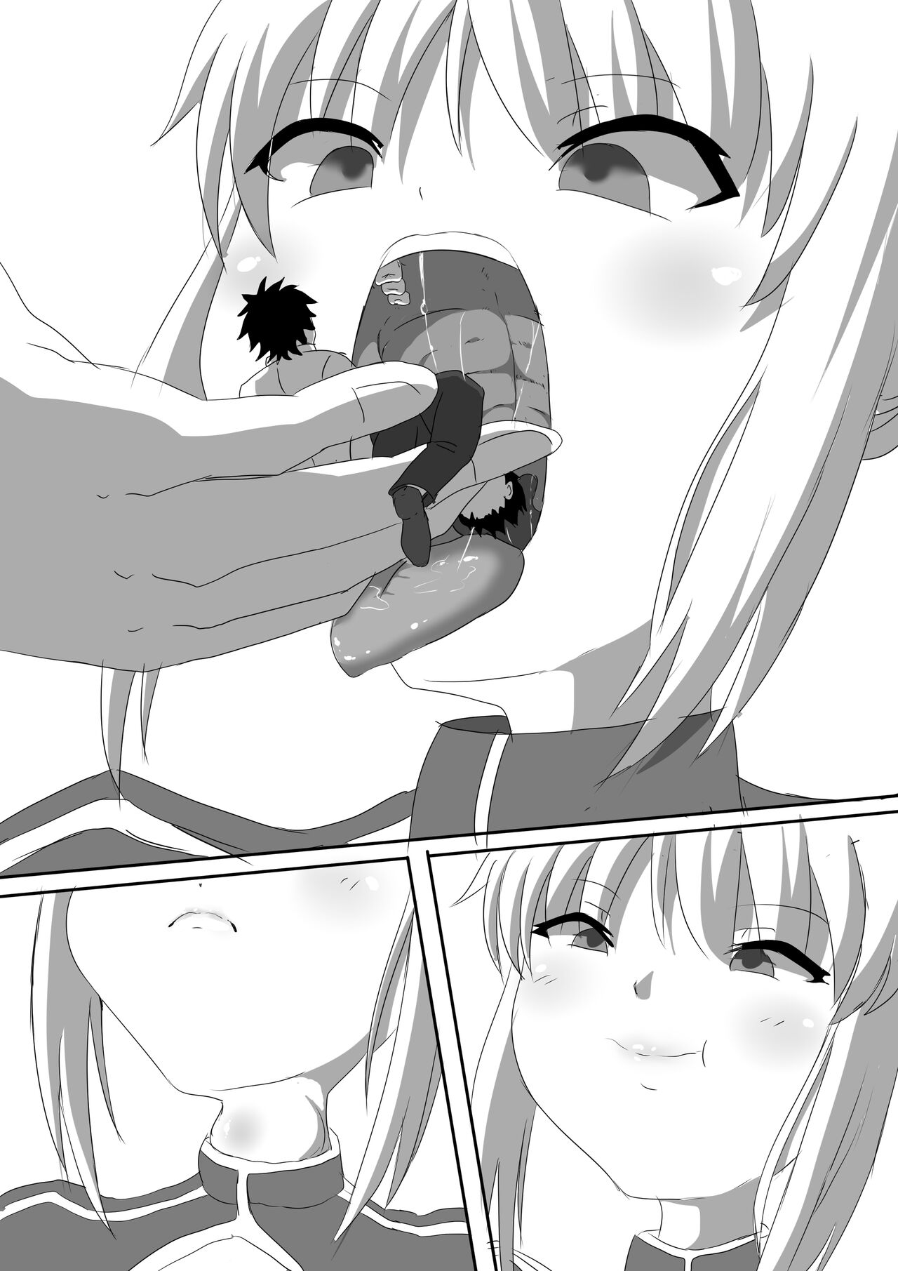 Gudao-kun x4 vs Artoria-san page 3 full