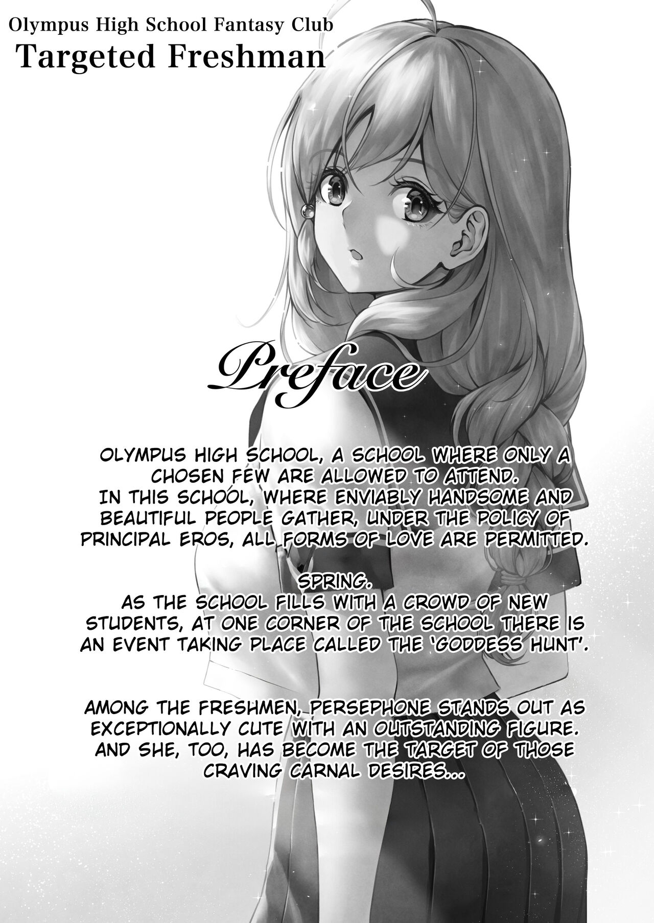 Olympus Koukou Mousou-bu Nerawareta Shinnyuusei | Olympus High School Fantasy Club Targeted Freshman page 2 full