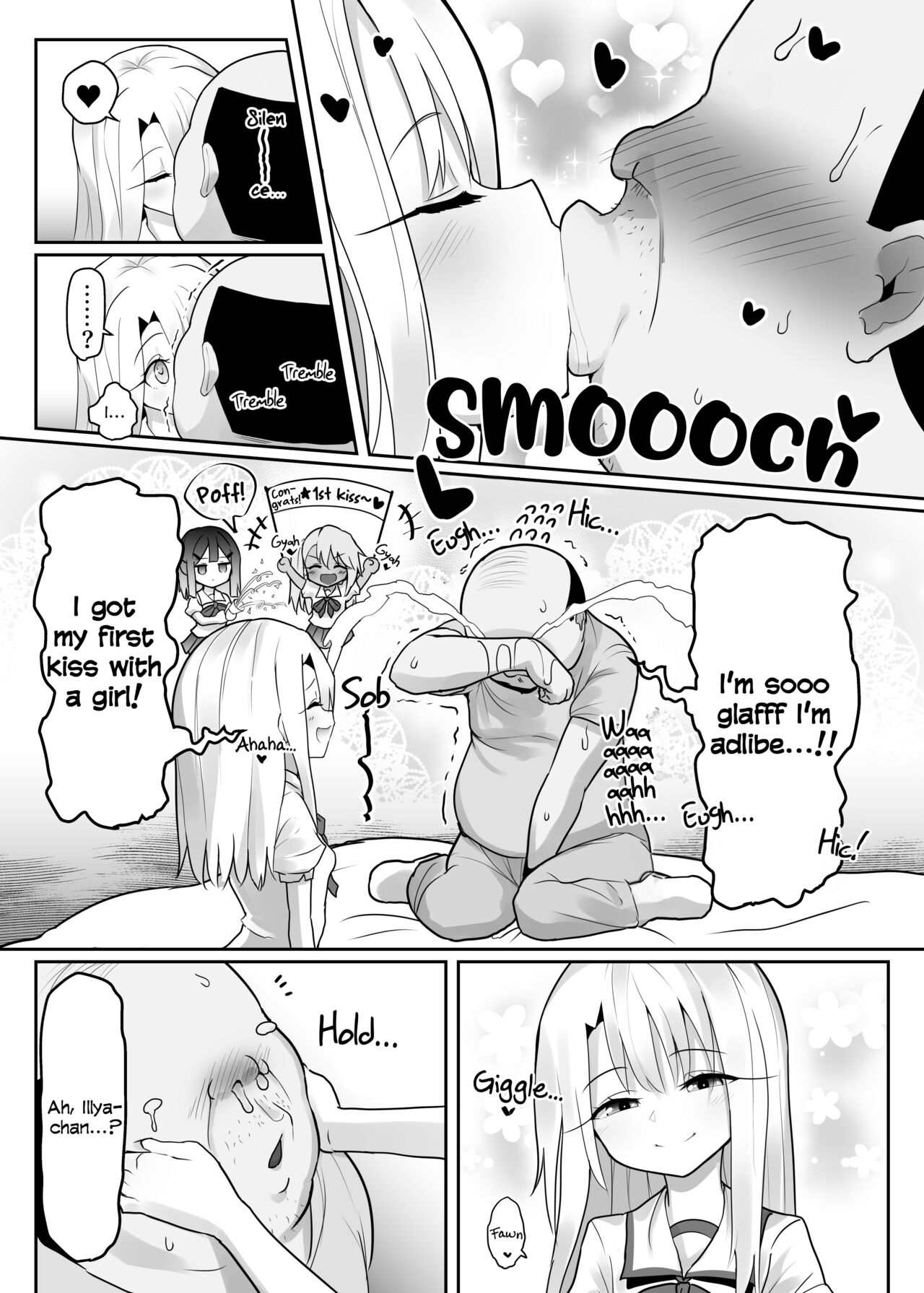 Priya-tachi ga Saiminjutsu ni Kakatta Furi wo Shite Lolicon Kimodebu Jakusha Dansei Sochin Oji-san ni Ninchi Fuyou LoveLove Tanetsuke Haramase Rape Sasete Jusei Suru Hon page 10 full