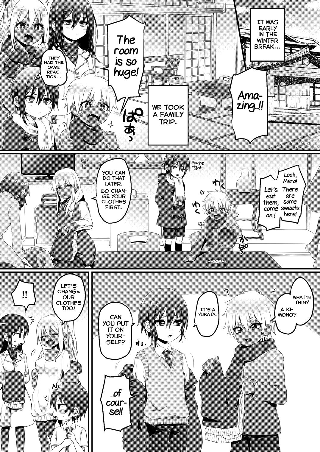 Kazoku Ryokou dakedo Ecchi na Koto ga Shitai! page 4 full