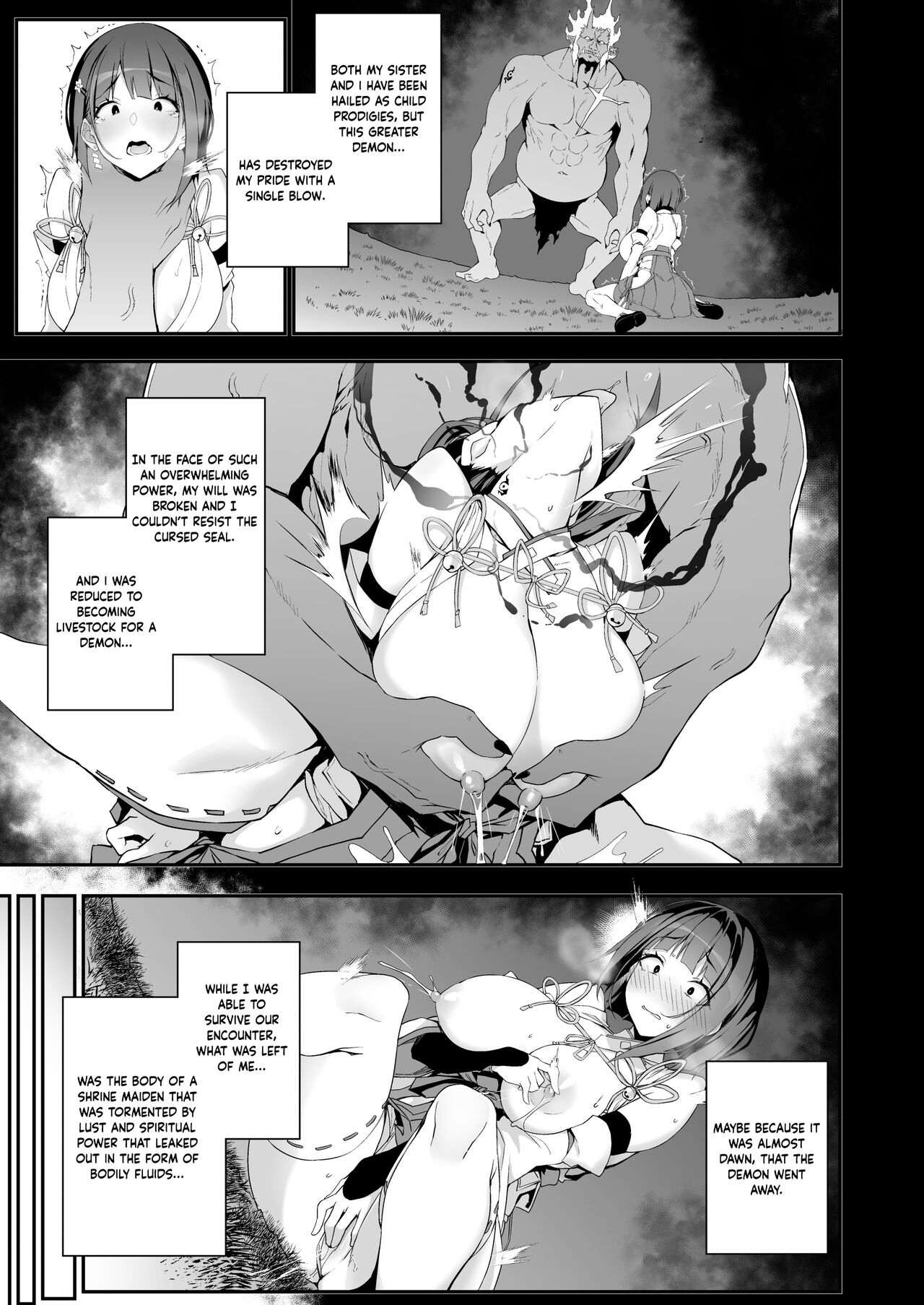 Reijoku no Ikusamiko  | Battle Shrine Maiden of Humiliation page 10 full