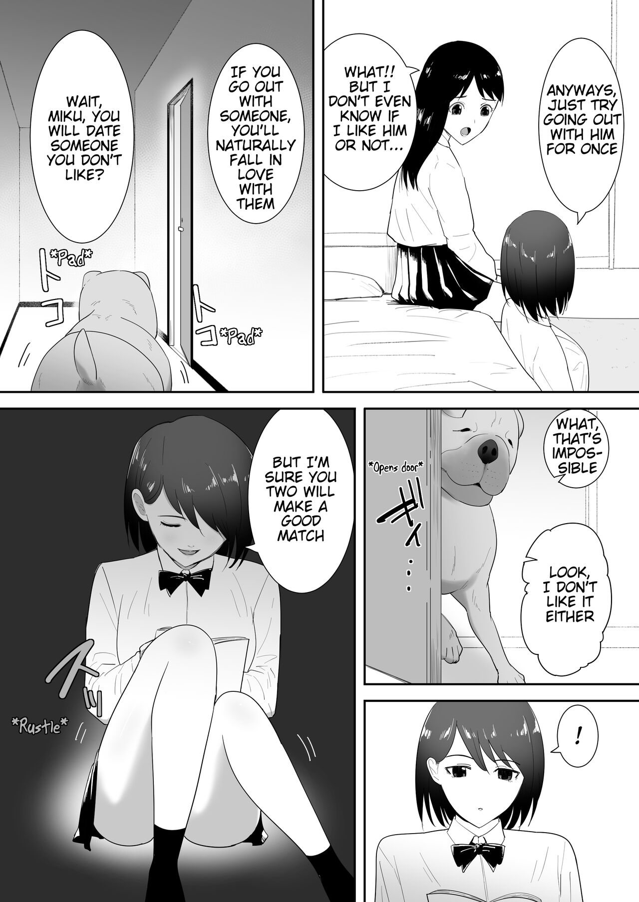 Tomodachi no Pet to | With My Friend's Pet page 8 full