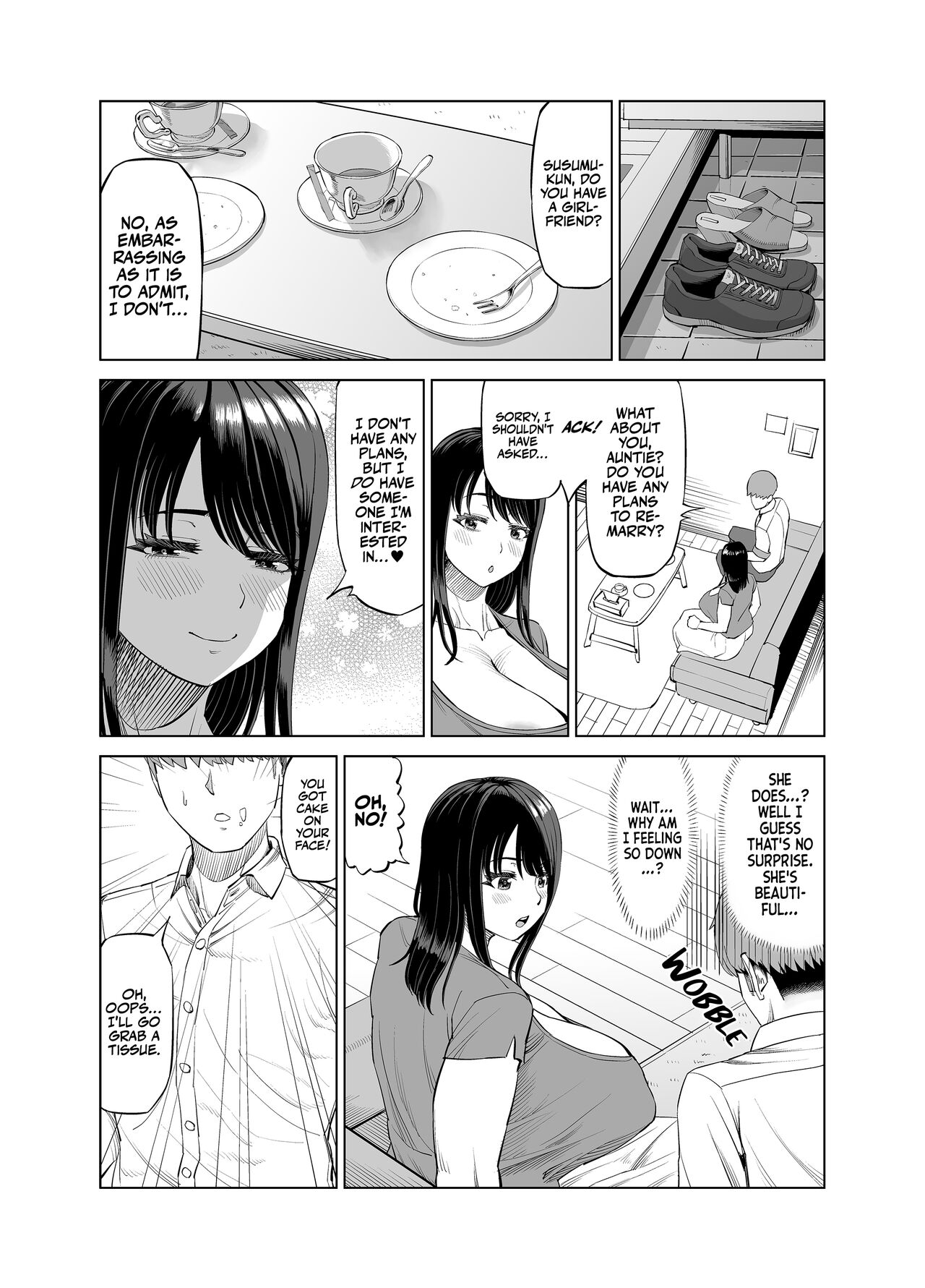 Tomodachi no Okaa-san ni Sasowarete... | Seduced By A Friend's Mother... page 5 full