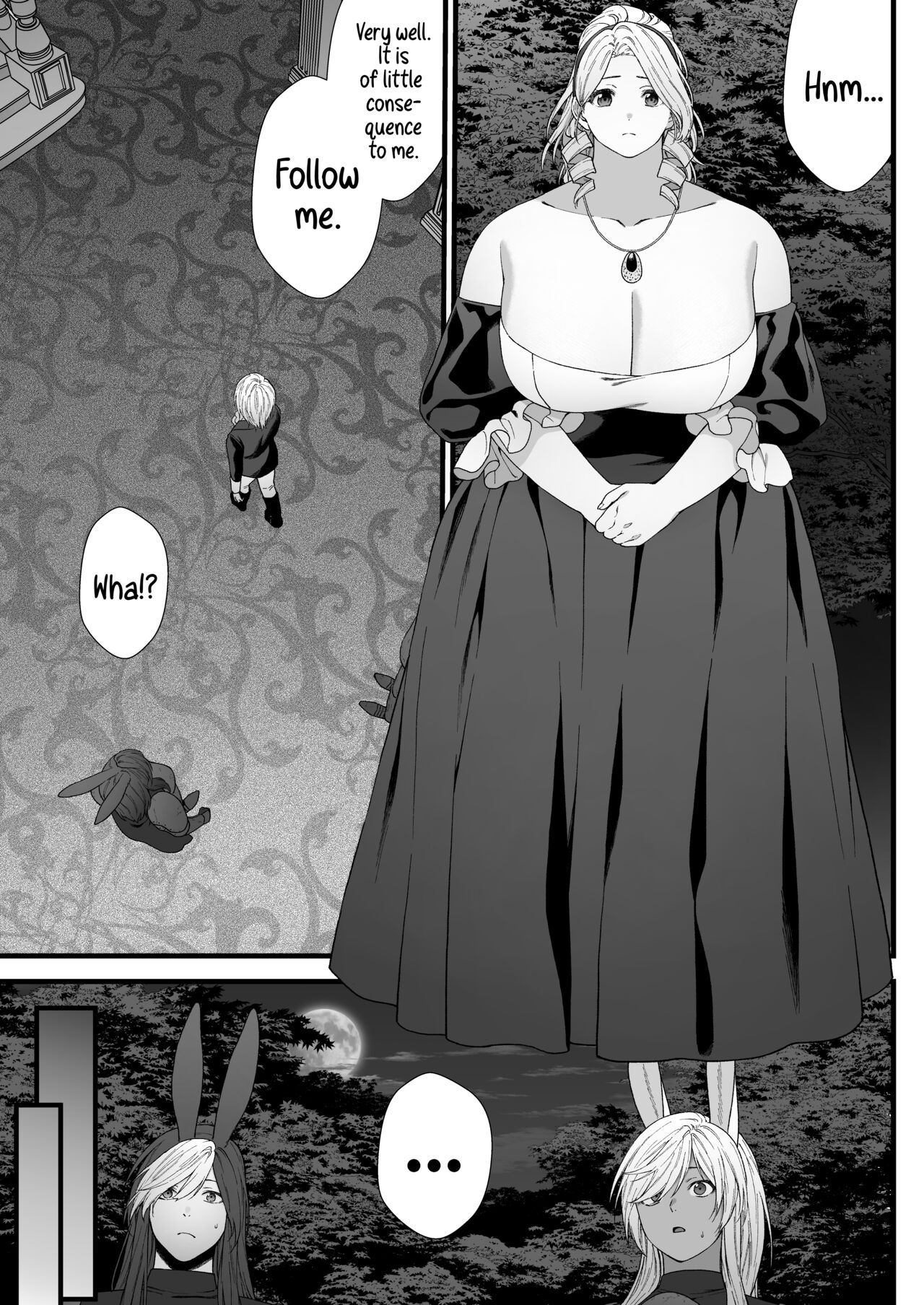 Jouyoku no Kago: Muchimuchi Oneesan Succubus to Futanari Loli Kyuuketsuki ga Icharabu Sex Suru Hanashi | Cage Of Lust page 4 full