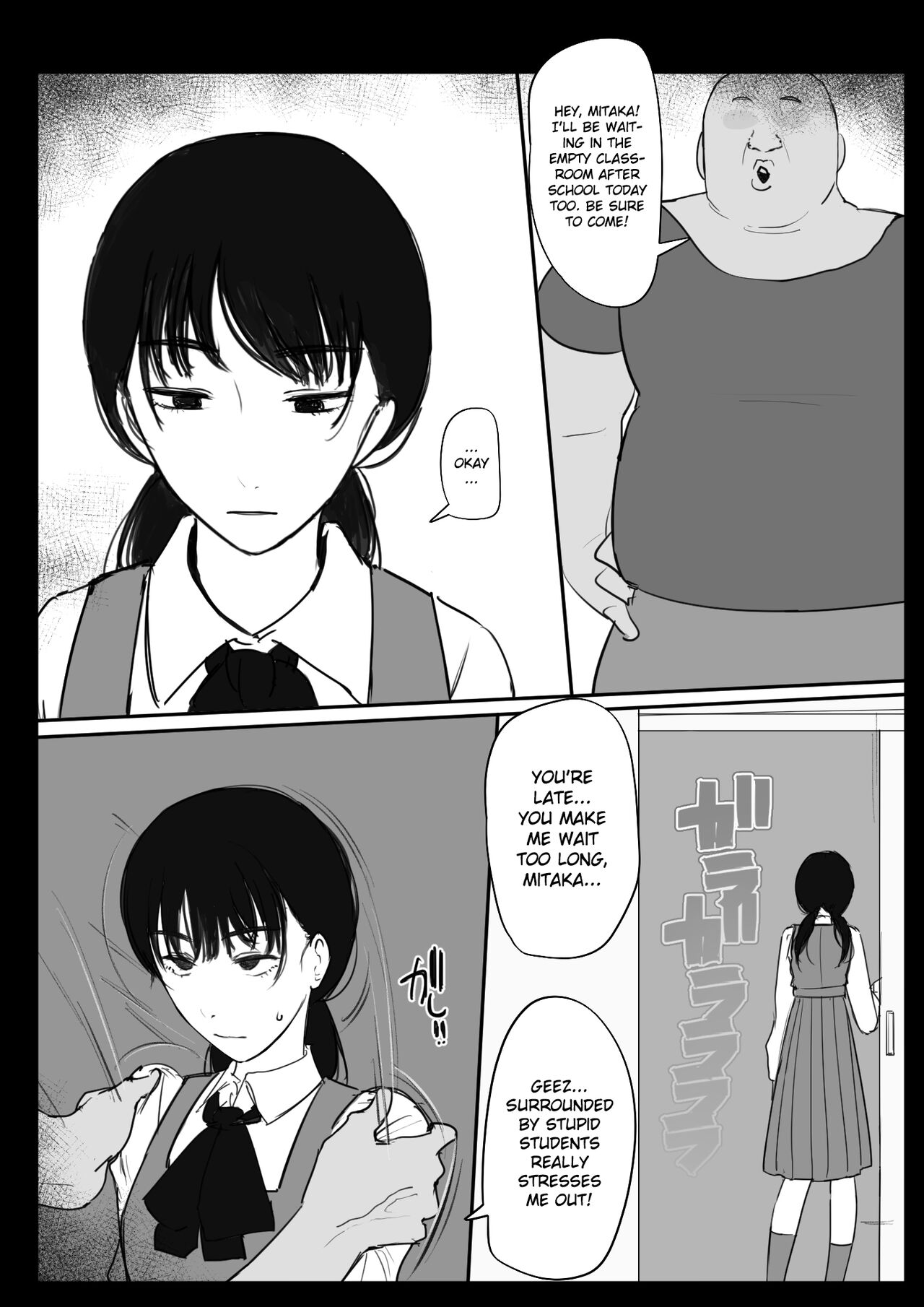 Mitaka Asa has a physical relationship with a fat teacher page 1 full
