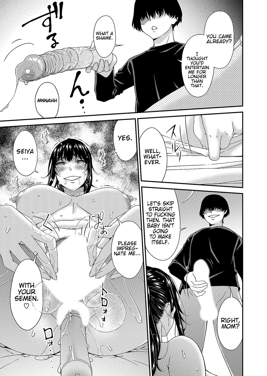 Saiin Kazoku Ch. 4 | Hypnotic Family Ch. 4 page 9 full