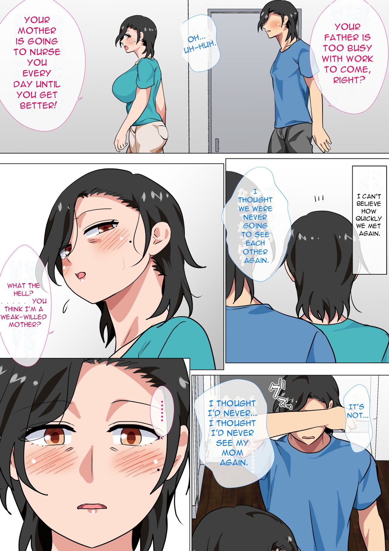 Hahaoya ni Kokuhaku Shitara Ichinichi dake Sex o Sasete Kureta Hanashi 2 page 9 full
