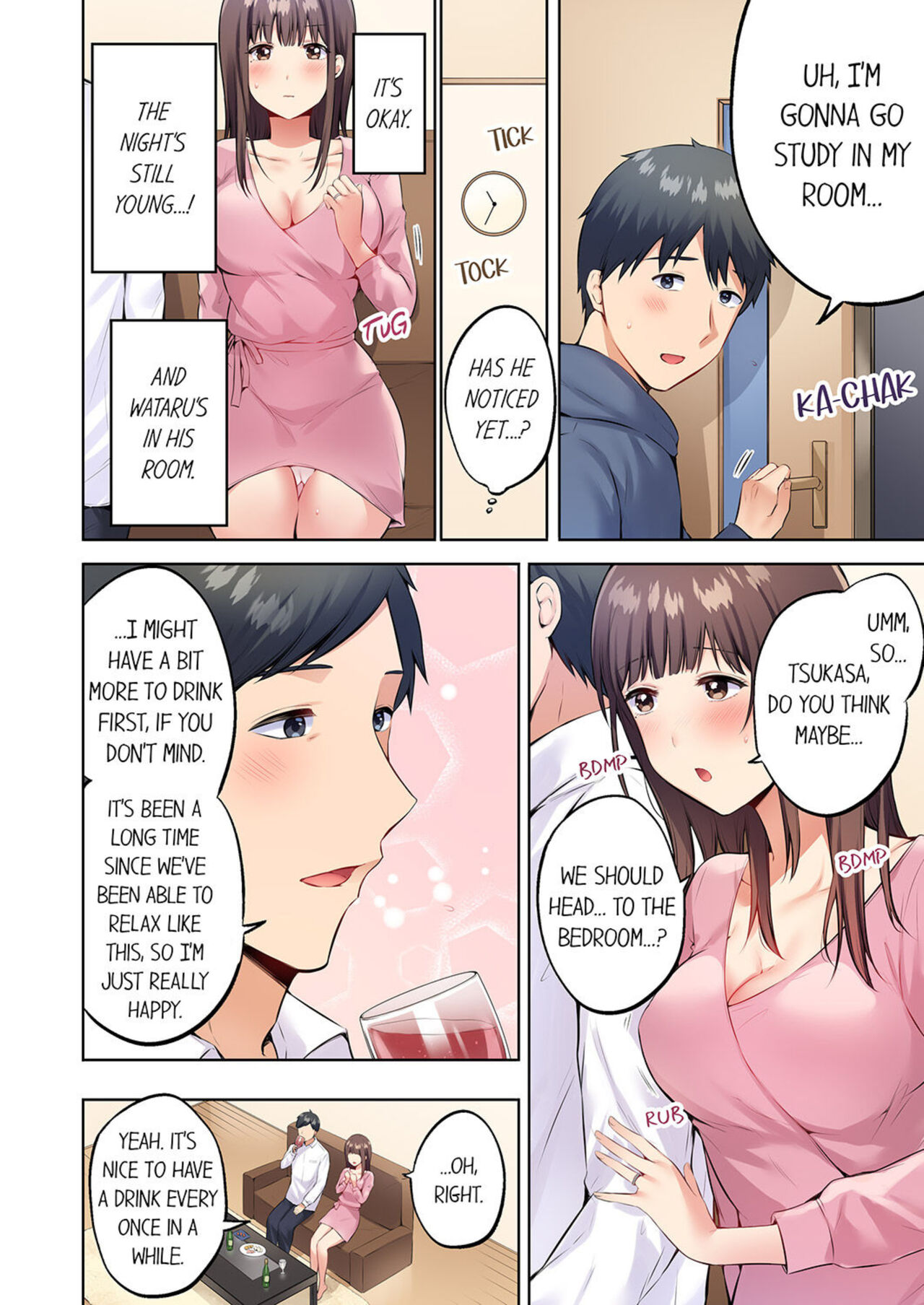 Uchiki na Hitozuma no Hashitana Ikikao ~Kairaku ni Aragaenai Kateinai Furin | A Shy Wife's Vulgar O-Face - The Irresistible Pleasure of Cheating at Home 1 page 6 full