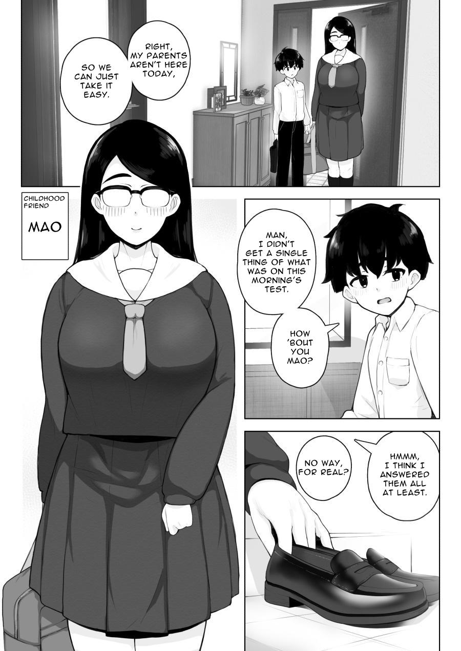 Class 1 Shiri ga Dekai Megane no Osanajimi ni Nakadashi Shiro to Honnou ga Itte iru page 2 full