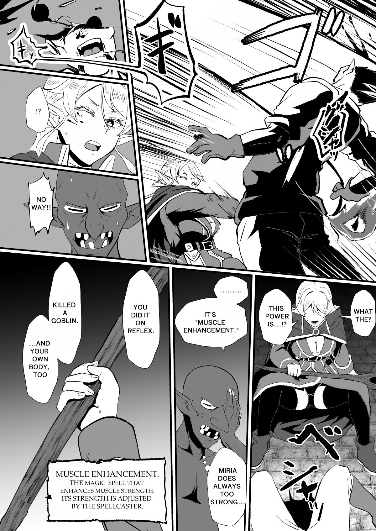 Irekawari no Wana ~Elf Majutsushi Liza no Kikan~ | THE BODYSWAPPING TRAP ~LIZA THE WIZARD ELF IS BACK~ page 7 full