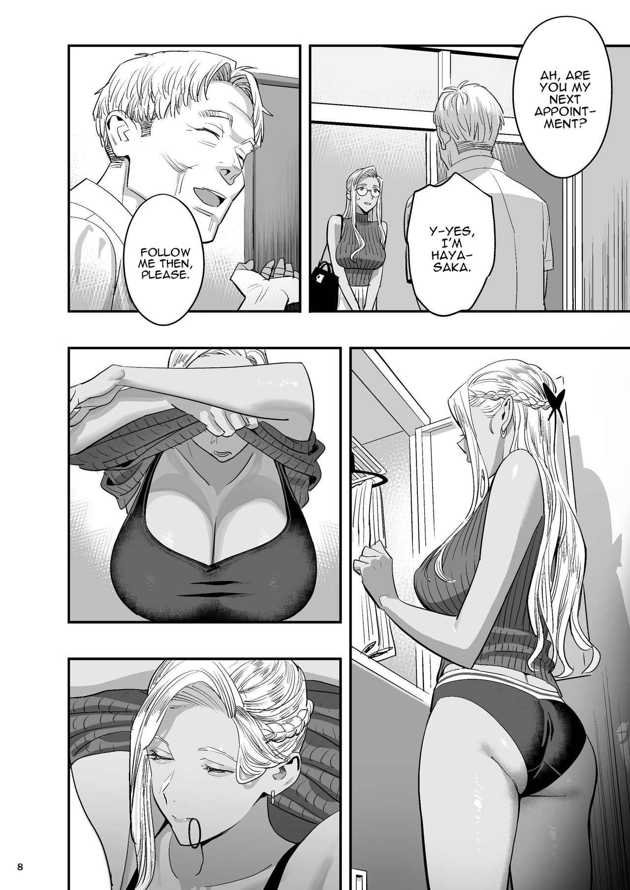 Watashi ga Saki ni Suki datta no ni Seitai. | But I Liked Her First Chiropractor. page 7 full